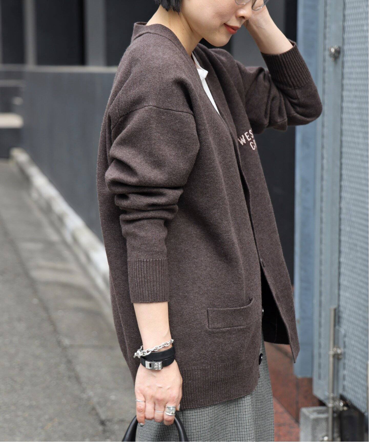 St.Johns 3rd Club】WESTERN CREW cardigan（カーディガン）｜AP 