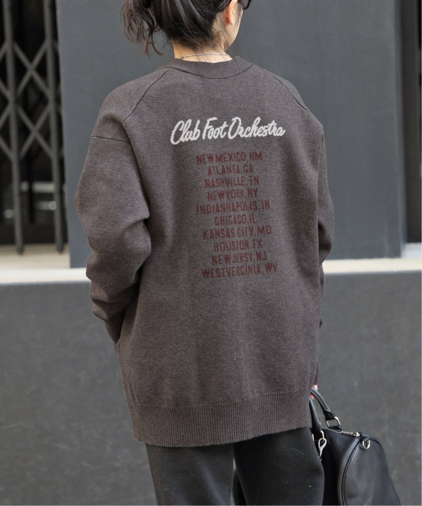 St.Johns 3rd Club】WESTERN CREW cardigan（カーディガン）｜AP 