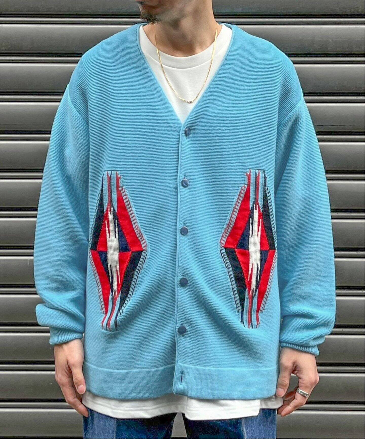 23SS Needles ジャージ Vネック カーディガン 405P▲ V-Neck Cardigan - Bright Jersey – NEPENTHES ONLINE STORE