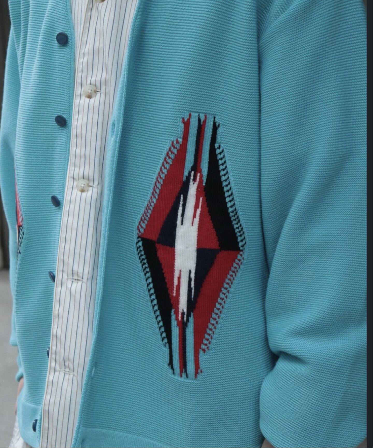 ニードルス チマヨ柄 カーディガン Needles / ニードルス | 2024SS V Neck Cardigan Chimayo チマヨ