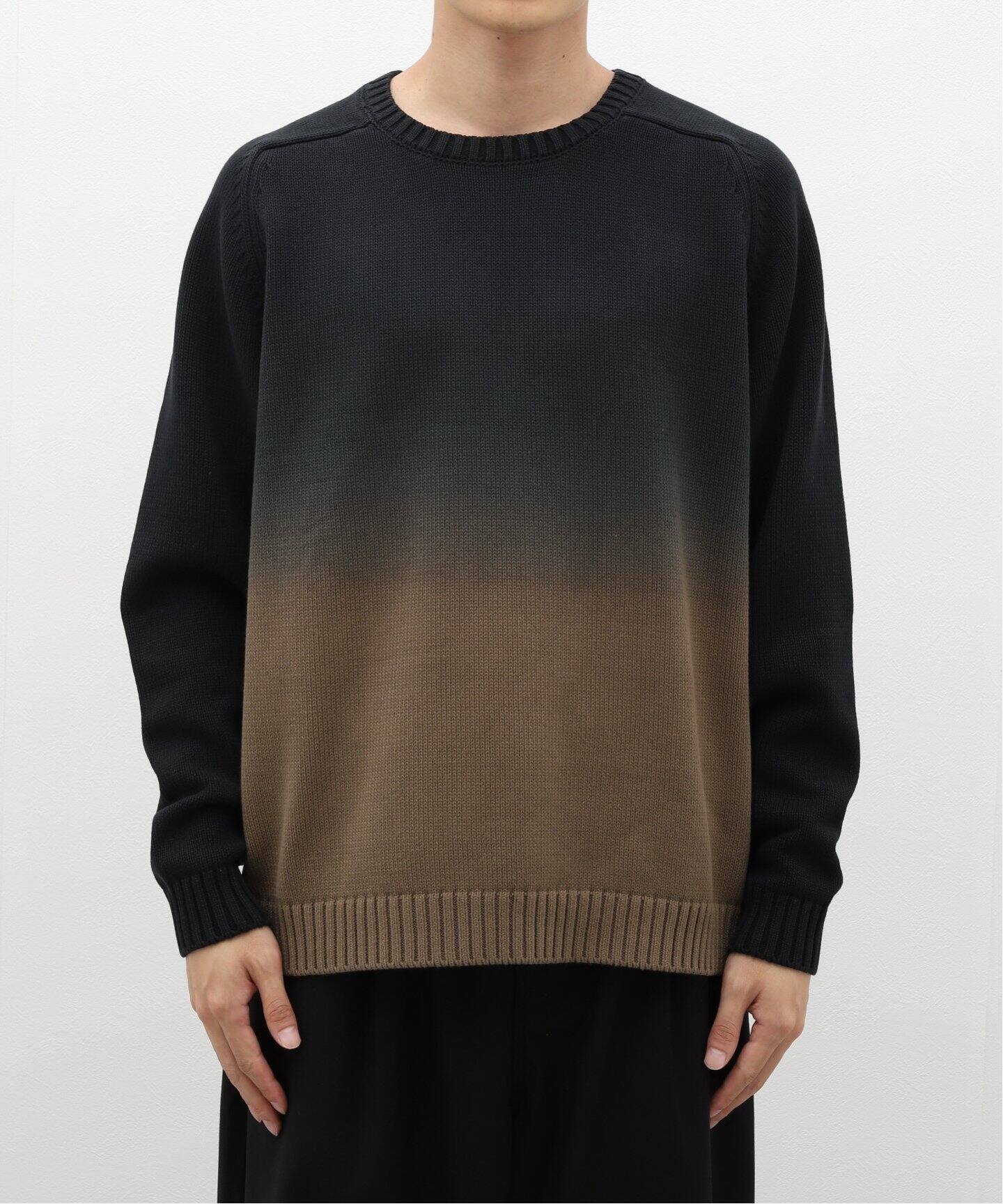 BoTT / ボット】Dyed Raglan Knit（ニット／セーター）｜WISM 