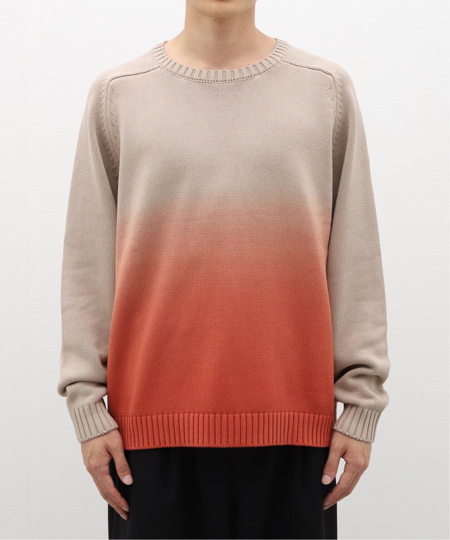 BoTT / ボット】Dyed Raglan Knit（ニット／セーター）｜WISM 