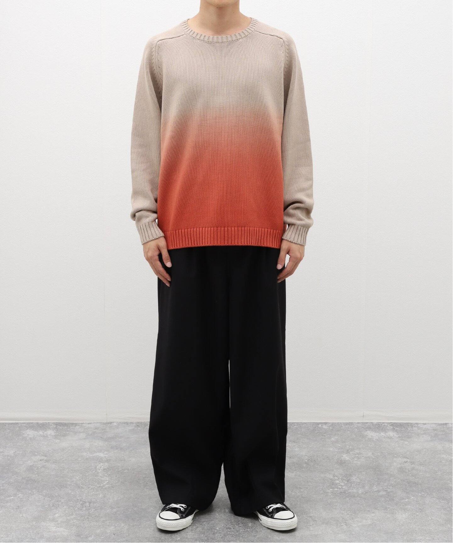 BoTT / ボット】Dyed Raglan Knit（ニット／セーター）｜WISM 