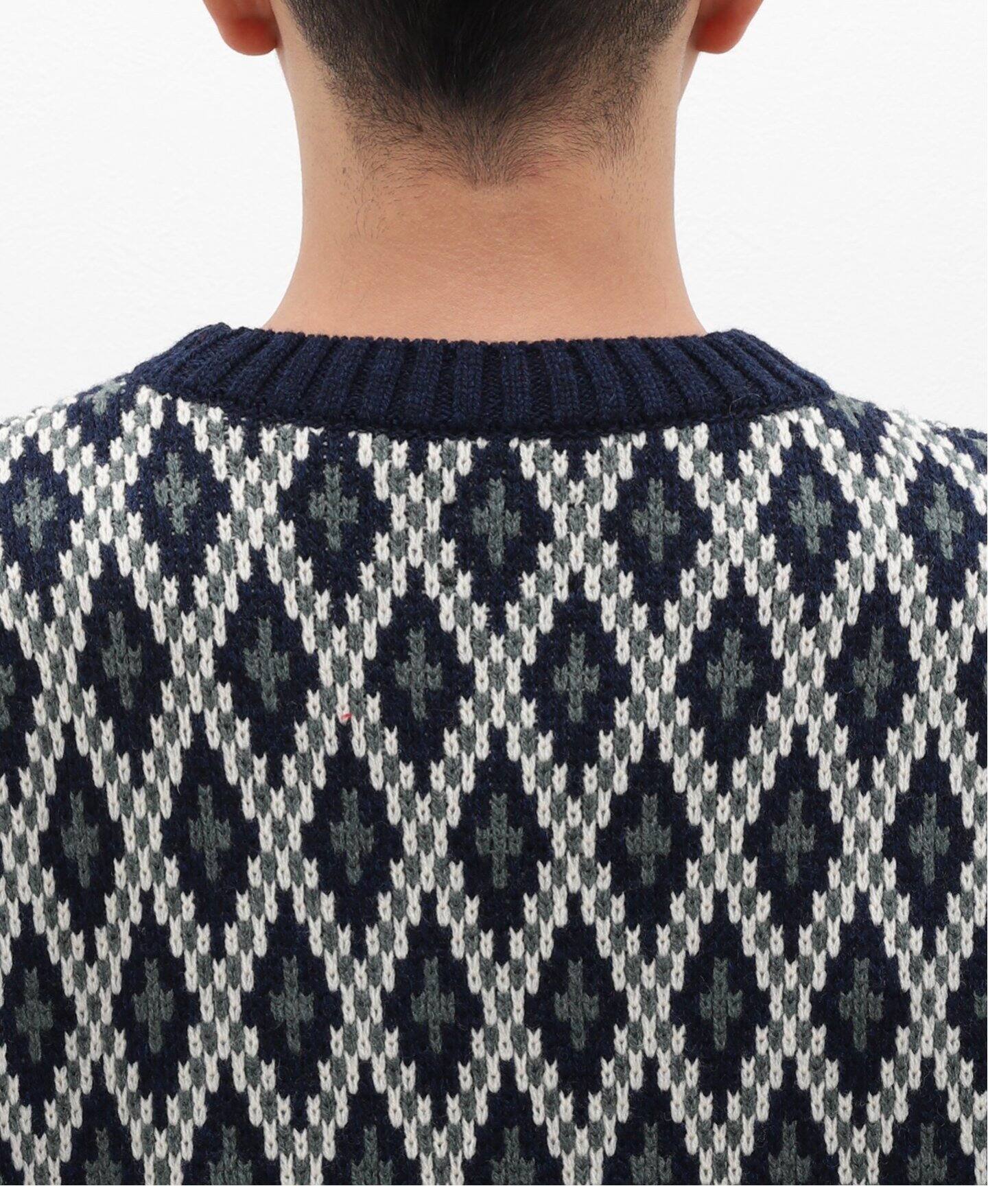 NEEDLES / ニードルズ】Crew Neck Sweater - Shetland（ニット 