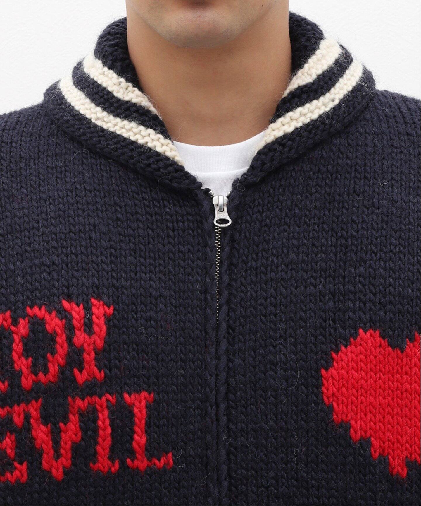 TOY DEVIL / トイデビル】KNIT BLOUSON（ニット／セーター）｜WISM 
