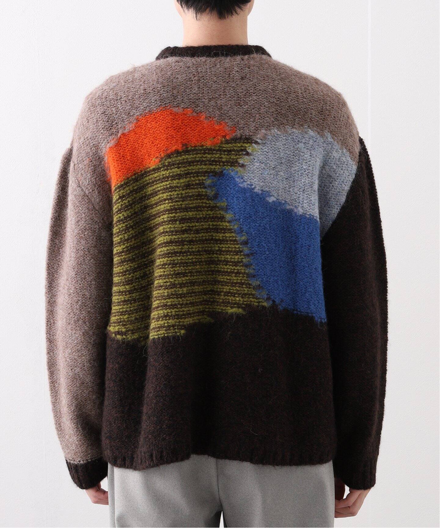 BRAIN DEAD/ブレインデッド】BOXY KNIT SWEATER（ニット／セーター 