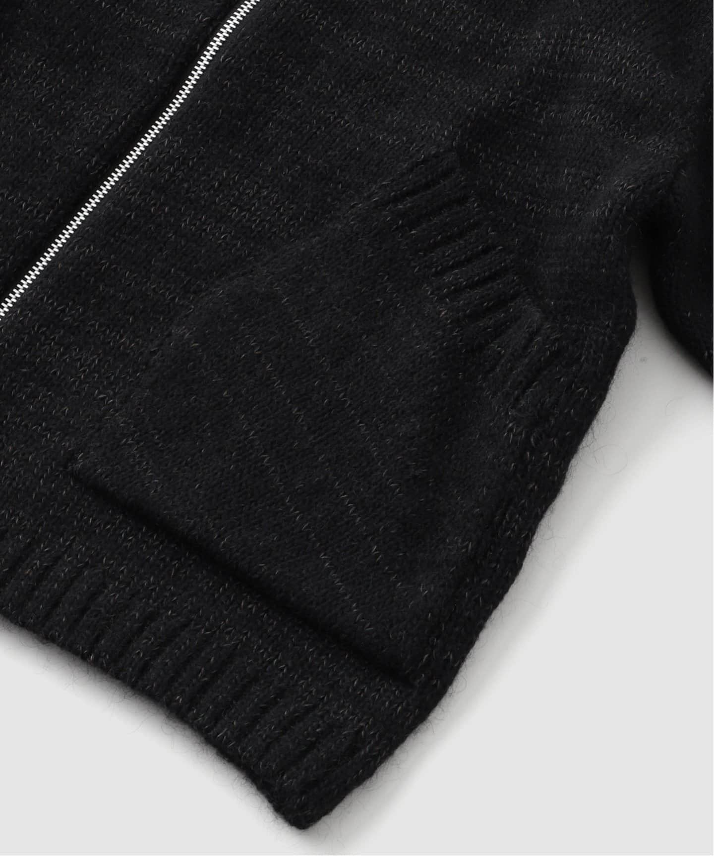 ENCOMING / インカミング】KNITTED TWO POCKET BLOUSON（ニット