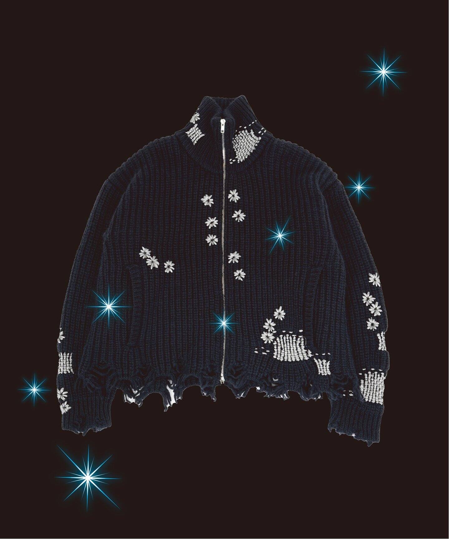 DOUBLET ドライバーズニットサイズS 