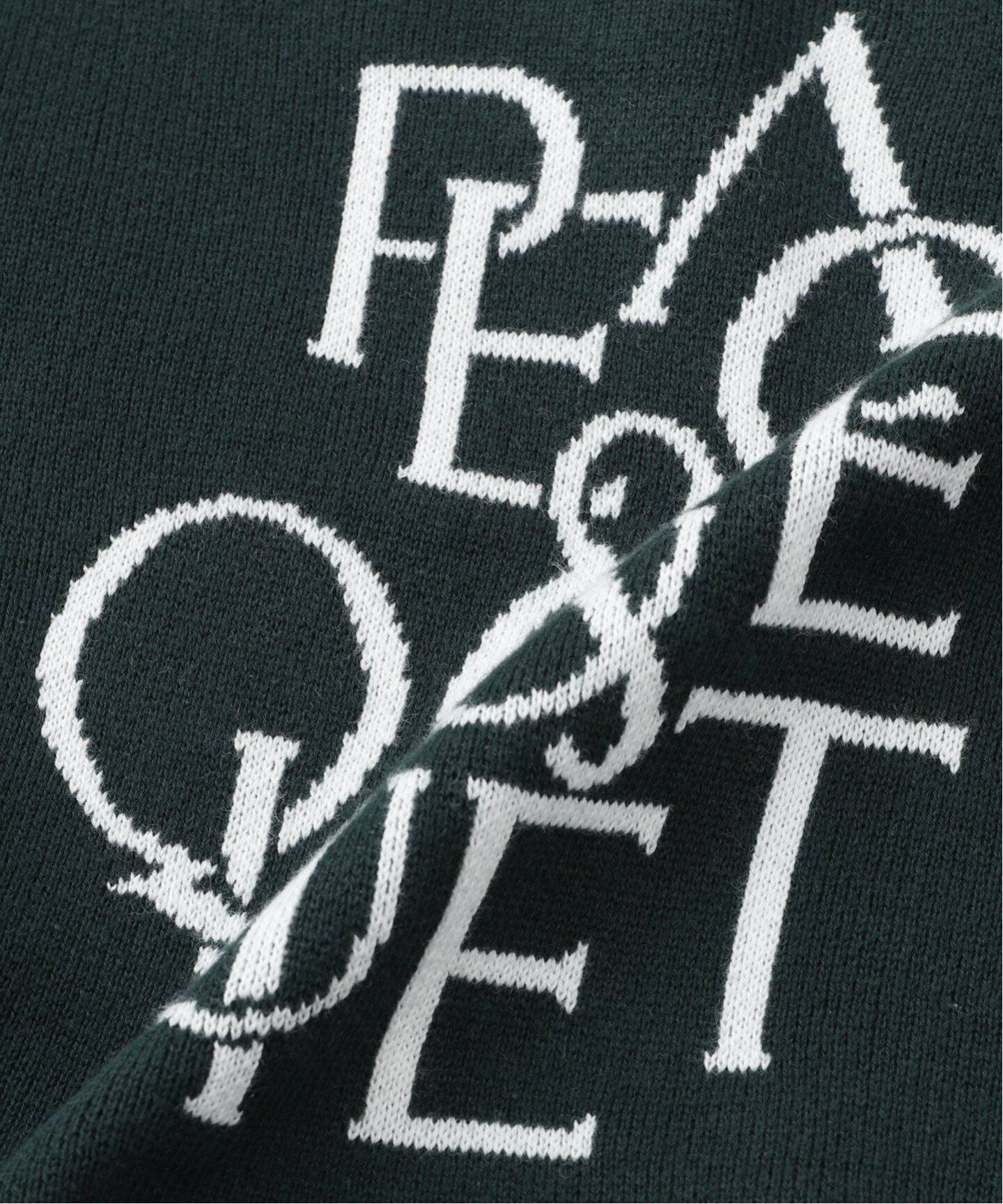 Museum Of Peace & Quiet】SERIF JACQUARD SWEATER（ニット／セーター 