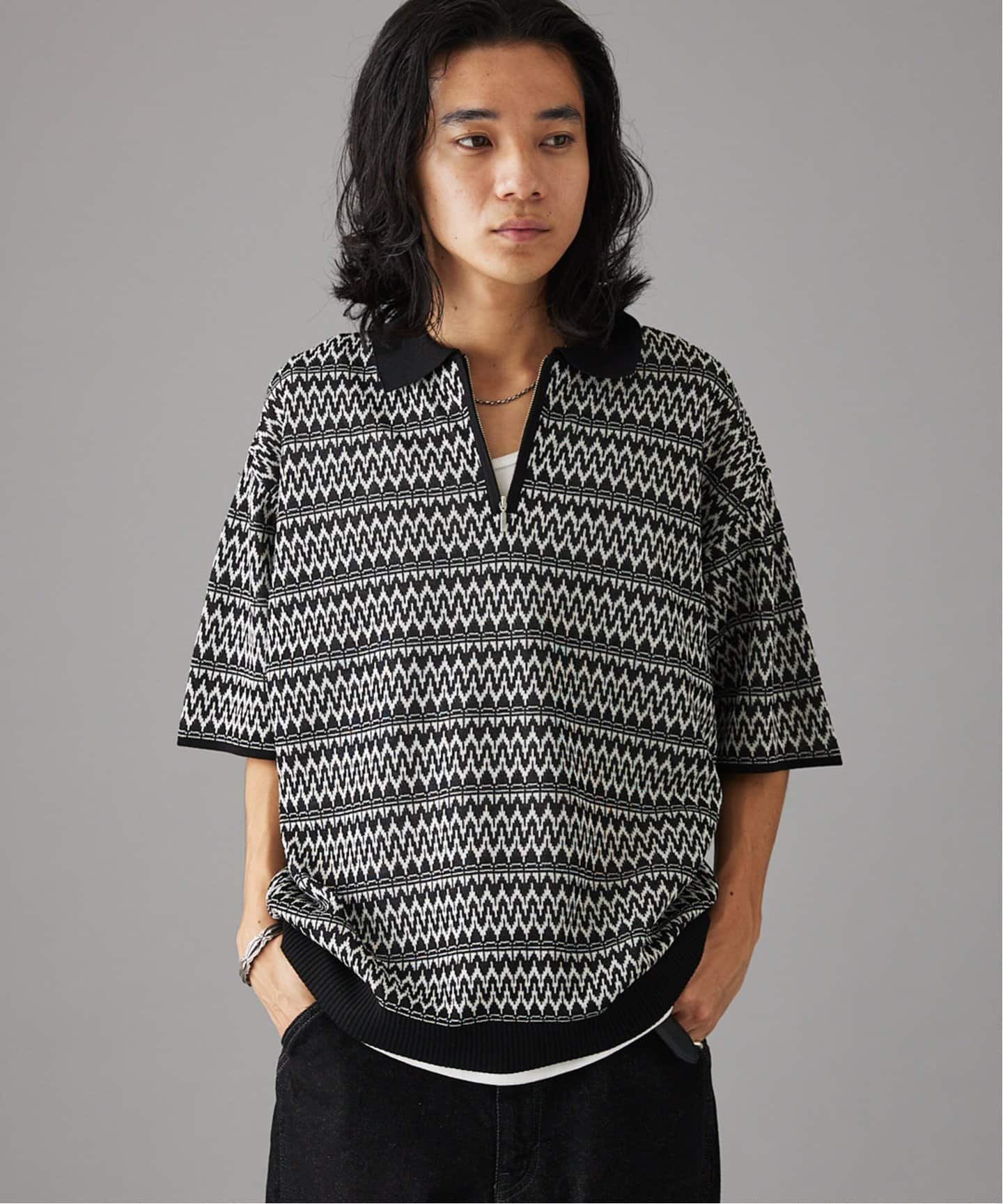 JOURNAL STANDARD - JOURNAL STANDARD ジップアップ セーター Oriens JOURNAL STANDARD｜スケルトンジップニット | Rakuten