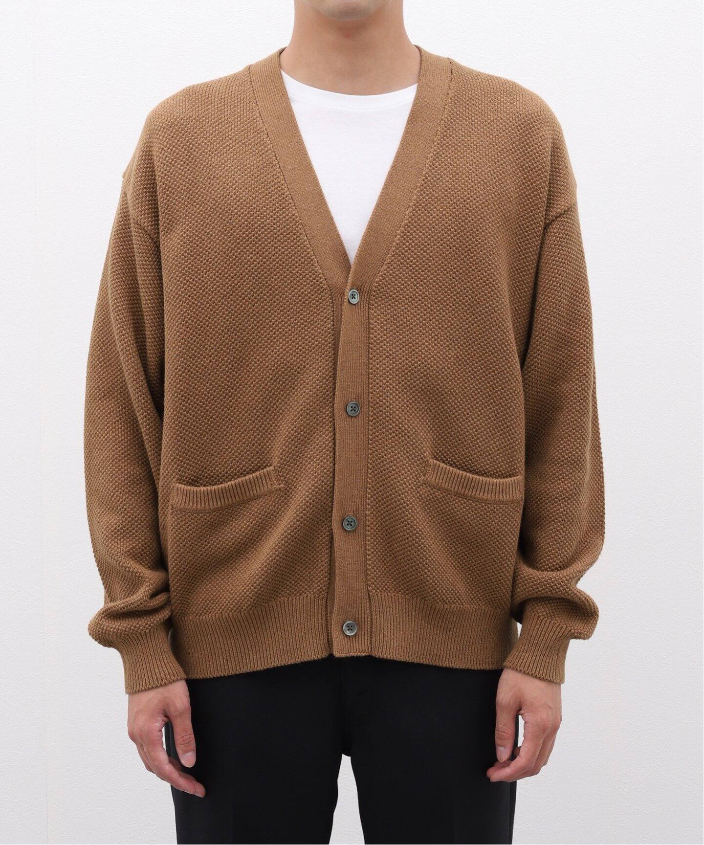 STILL AUTHENTIC コットンカシミヤカーディガン（カーディガン 