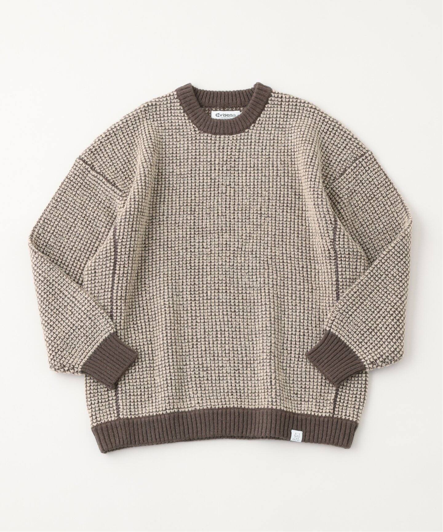 Evisen skateboards WAFFLE MOHAIR CREWNECK（ニット／セーター  