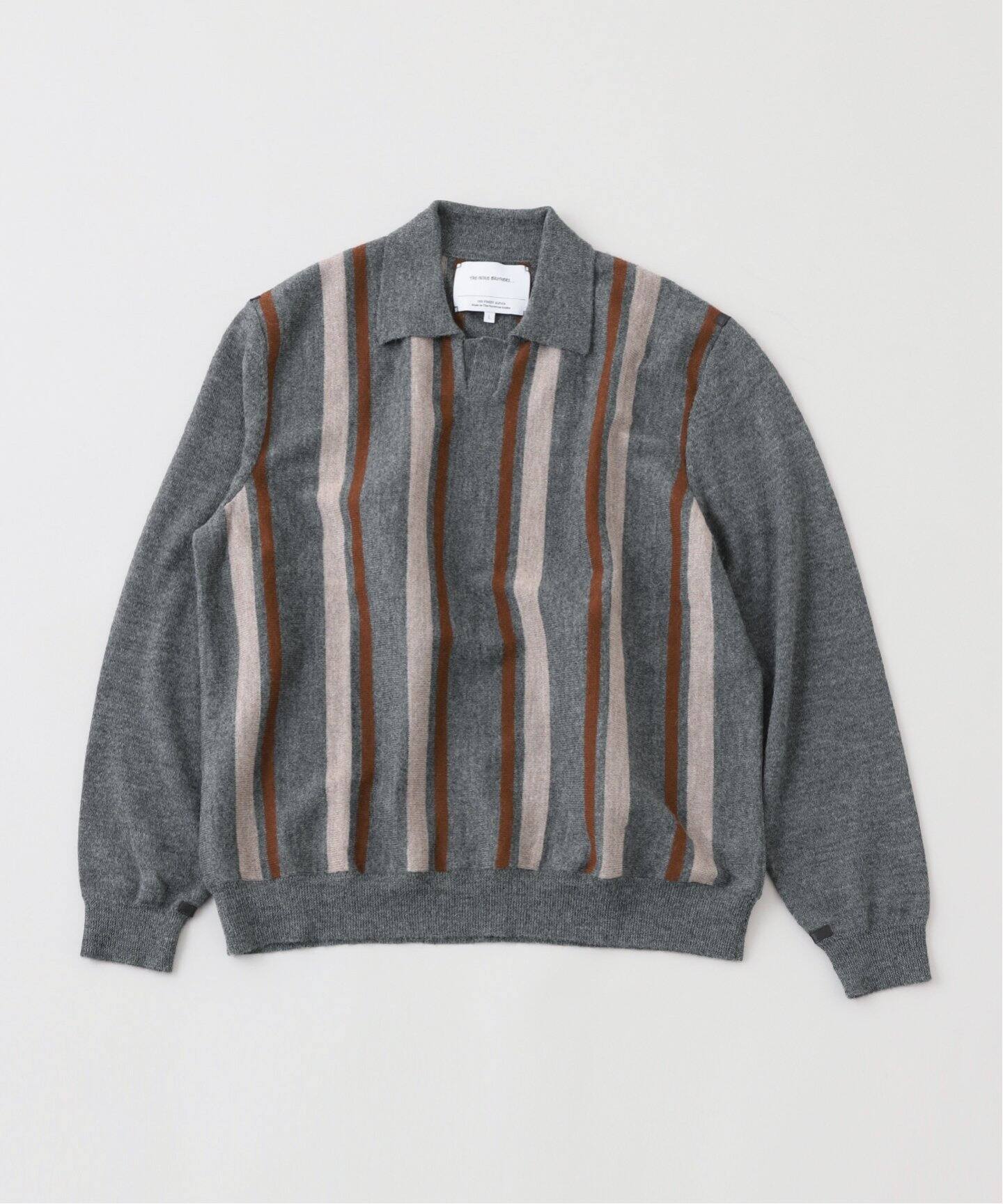 THE INOUE BROTHERS / ザ イノウエブラザーズ Collar Neck Sweater 