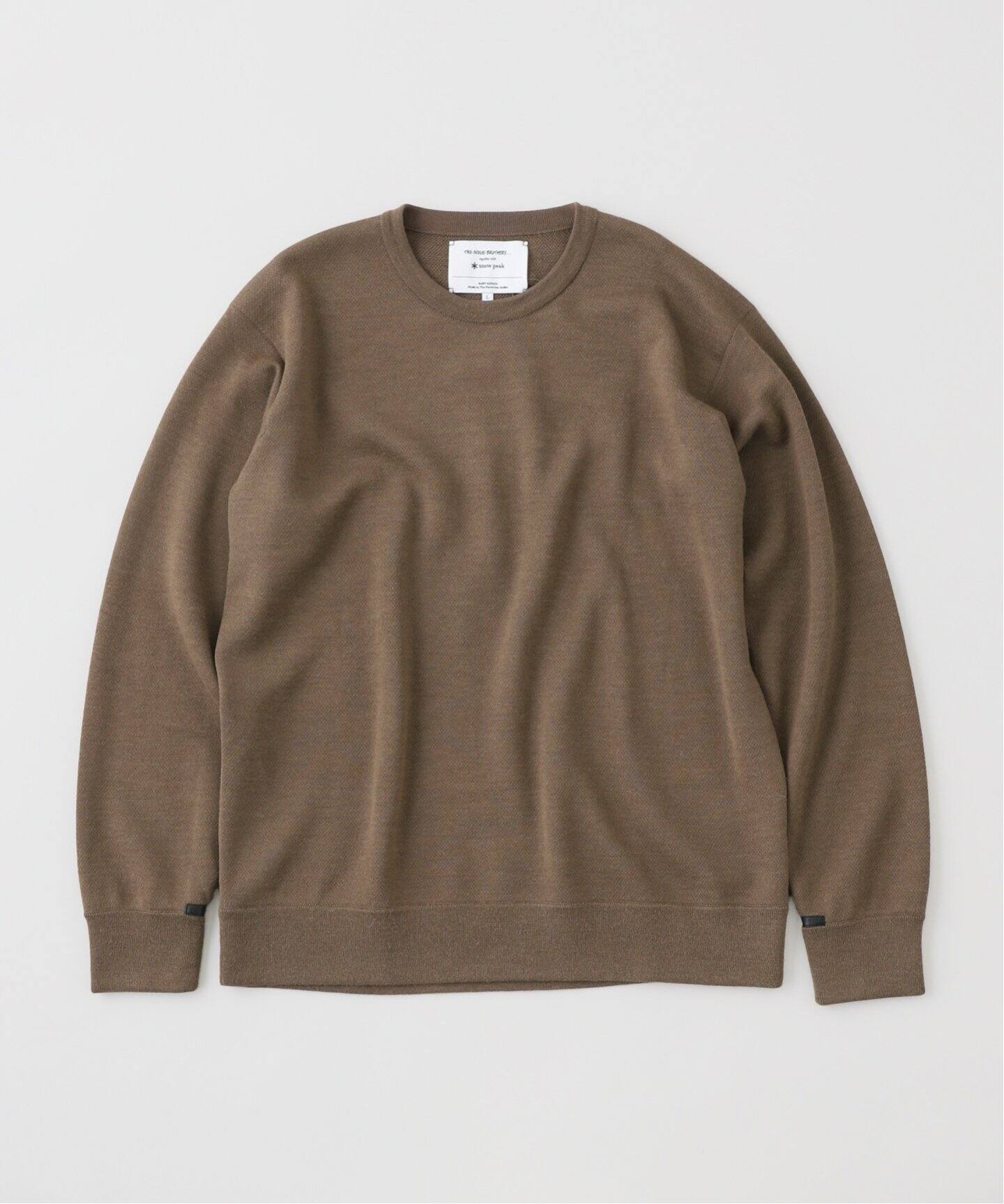 THE INOUE BROTHERS × SNOW PEAK クルーネックニット（ニット 
