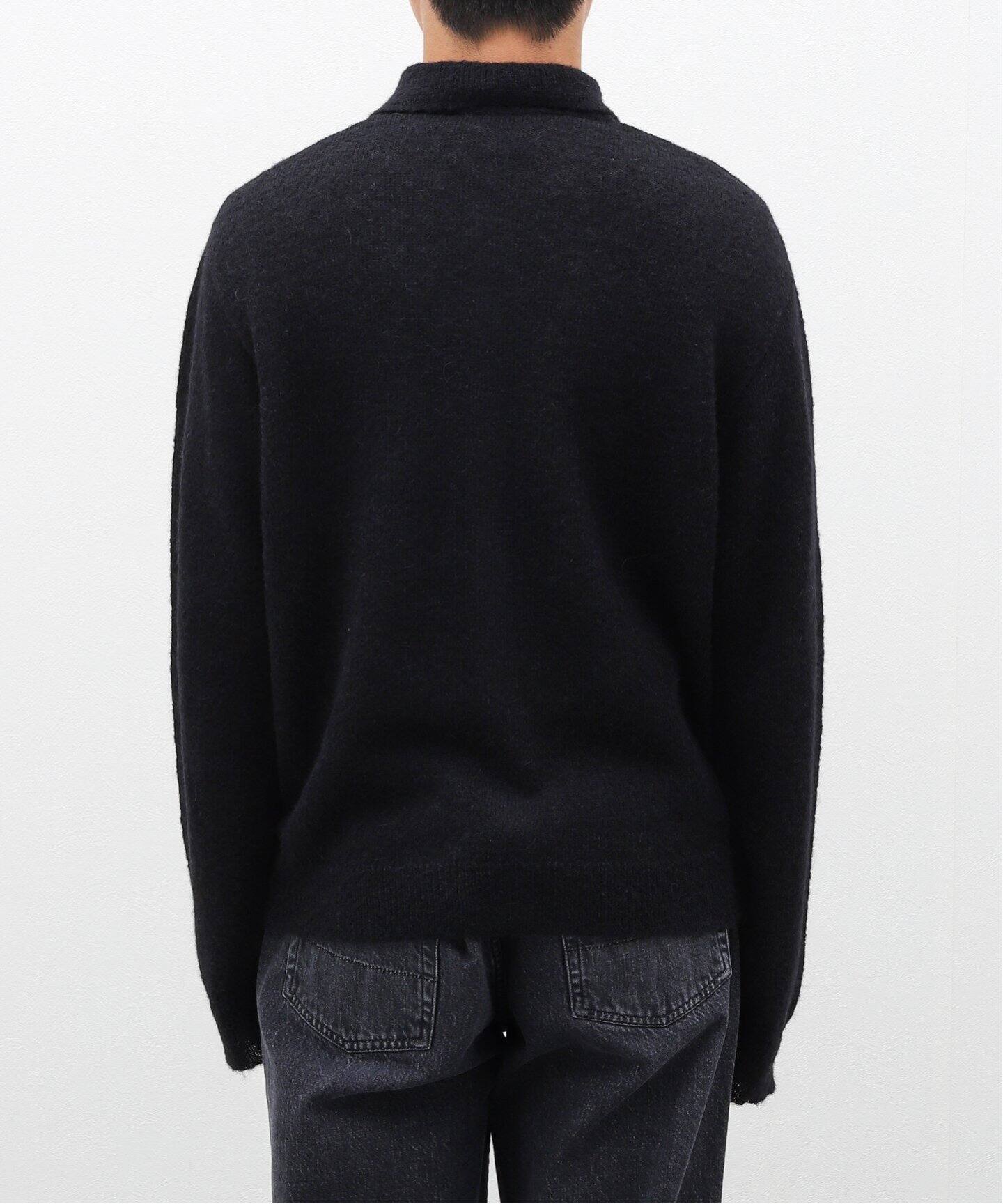 OUR LEGACY】 EVENING POLO Black Fuzzy Al（カーディガン）｜UNFOLLOW 
