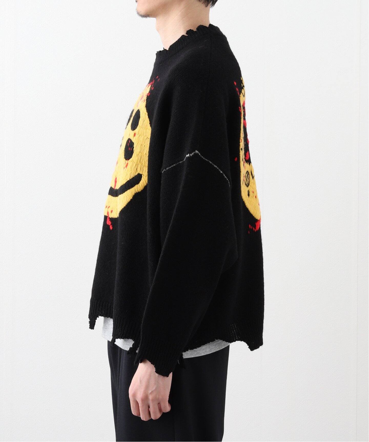SAINT Mxxxxxx / セントマイケル】CP CREW KNIT（ニット／セーター 