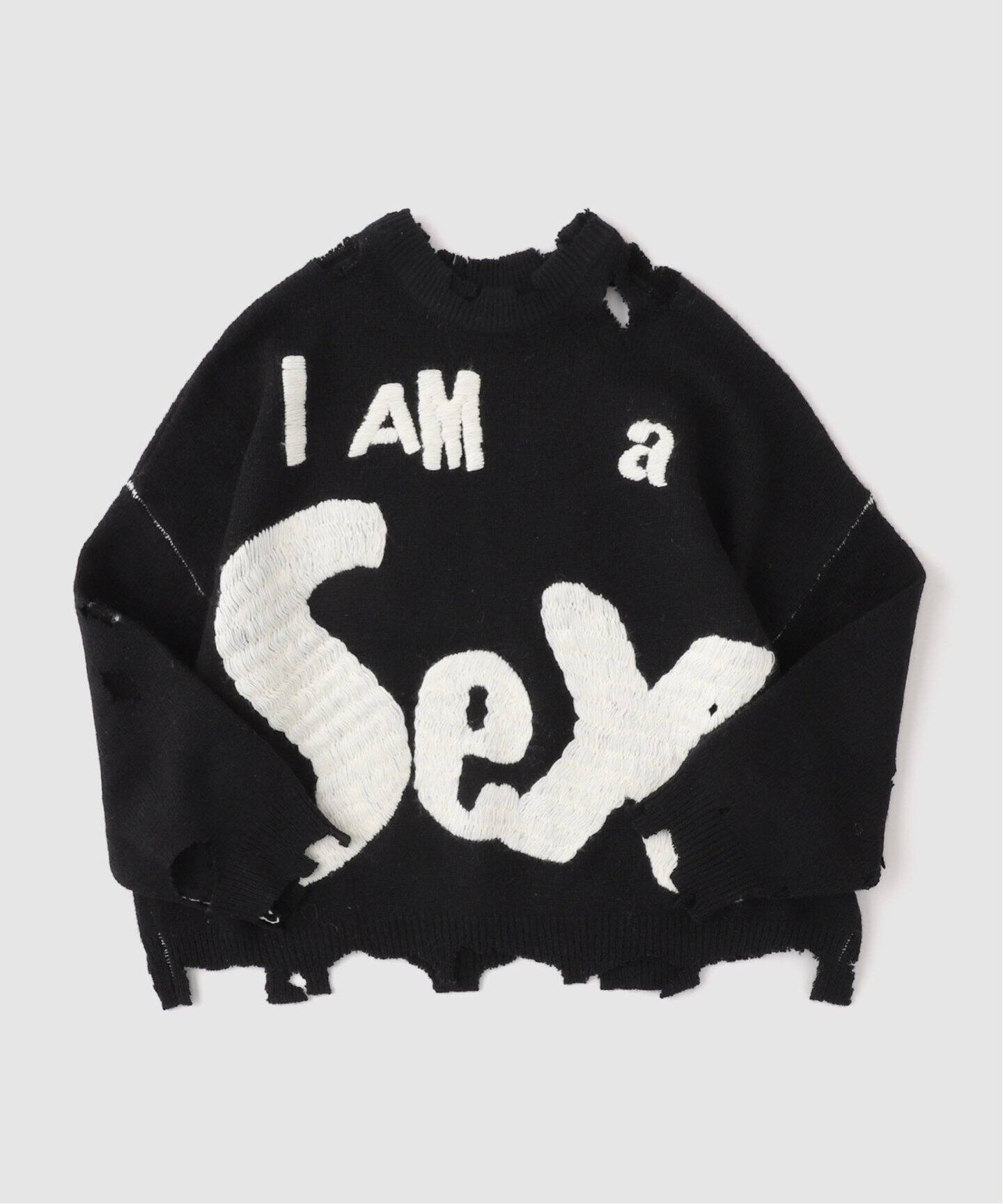 SAINT Mxxxxxx / セントマイケル】 SP_CREW KNIT（ニット／セーター 