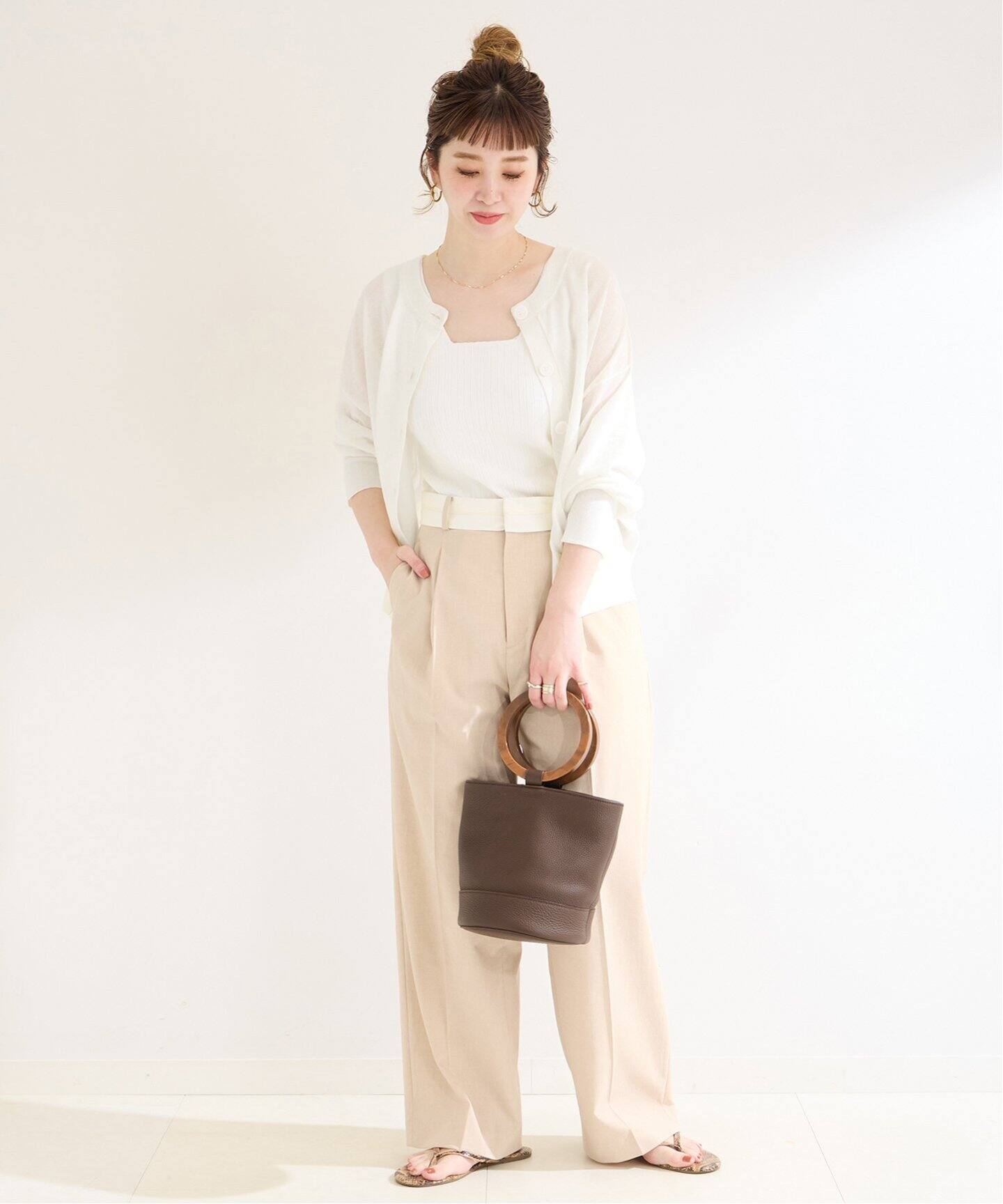 追加》2WAYシアーカーディガン（カーディガン）｜B.C STOCK（ベーセー