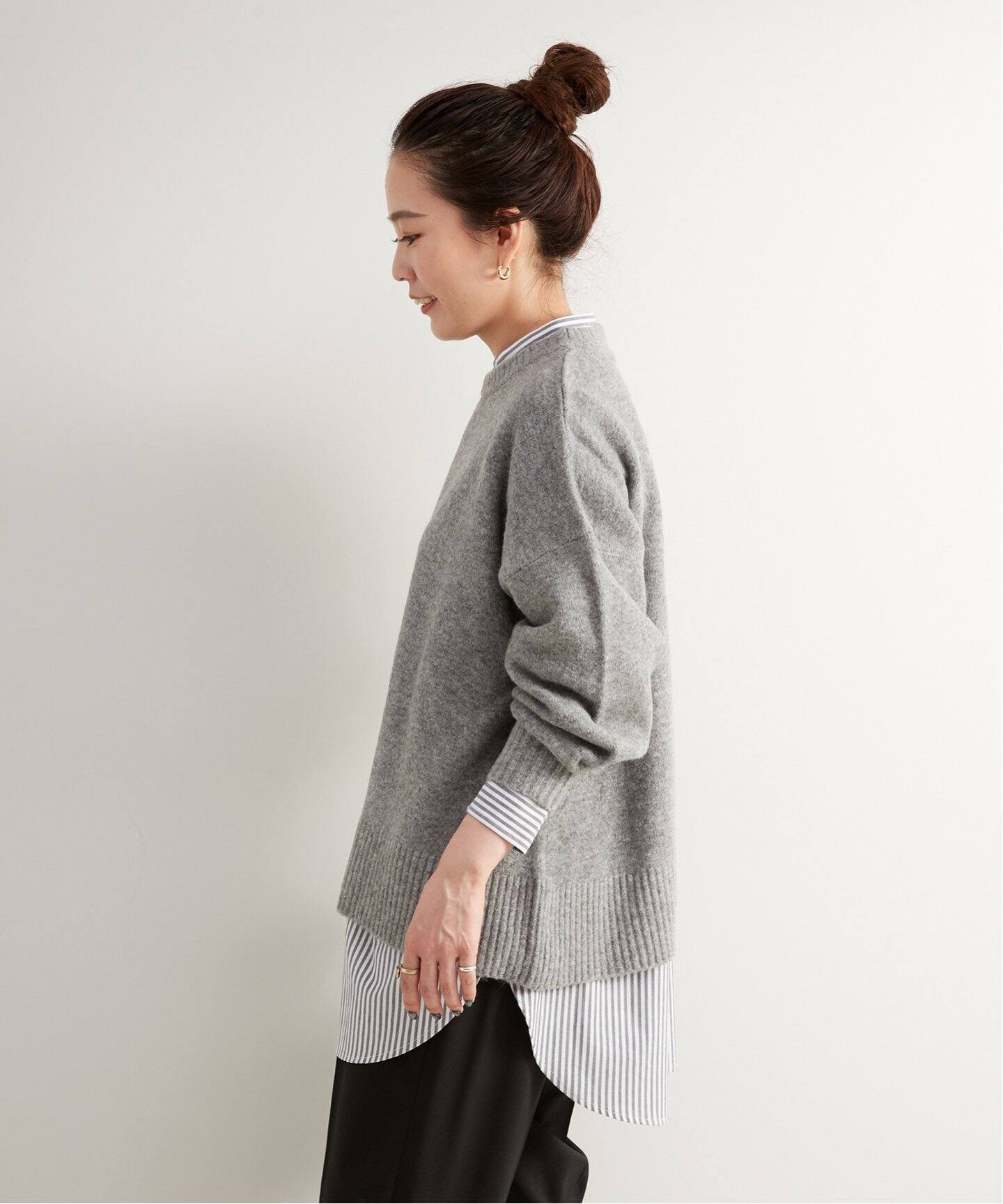 追加3》FOXMIXクルーネックプルオーバー（ニット／セーター