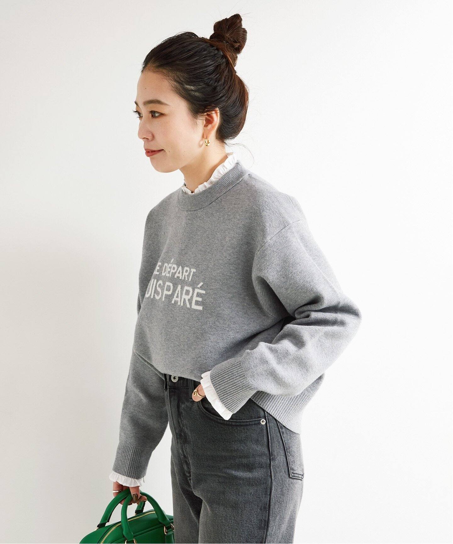 美品】バーバリーブルーレベル☆編み込み ざっくりニット ロゴ