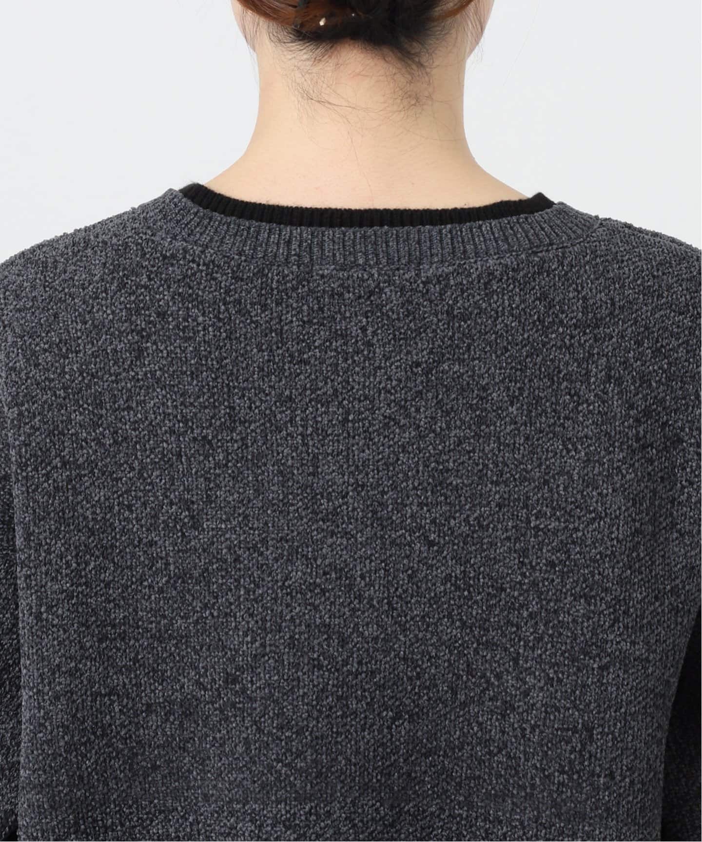 ZOZO・一部店舗限定】MOLE MOUSSY LOGO KNIT / モールマウジー