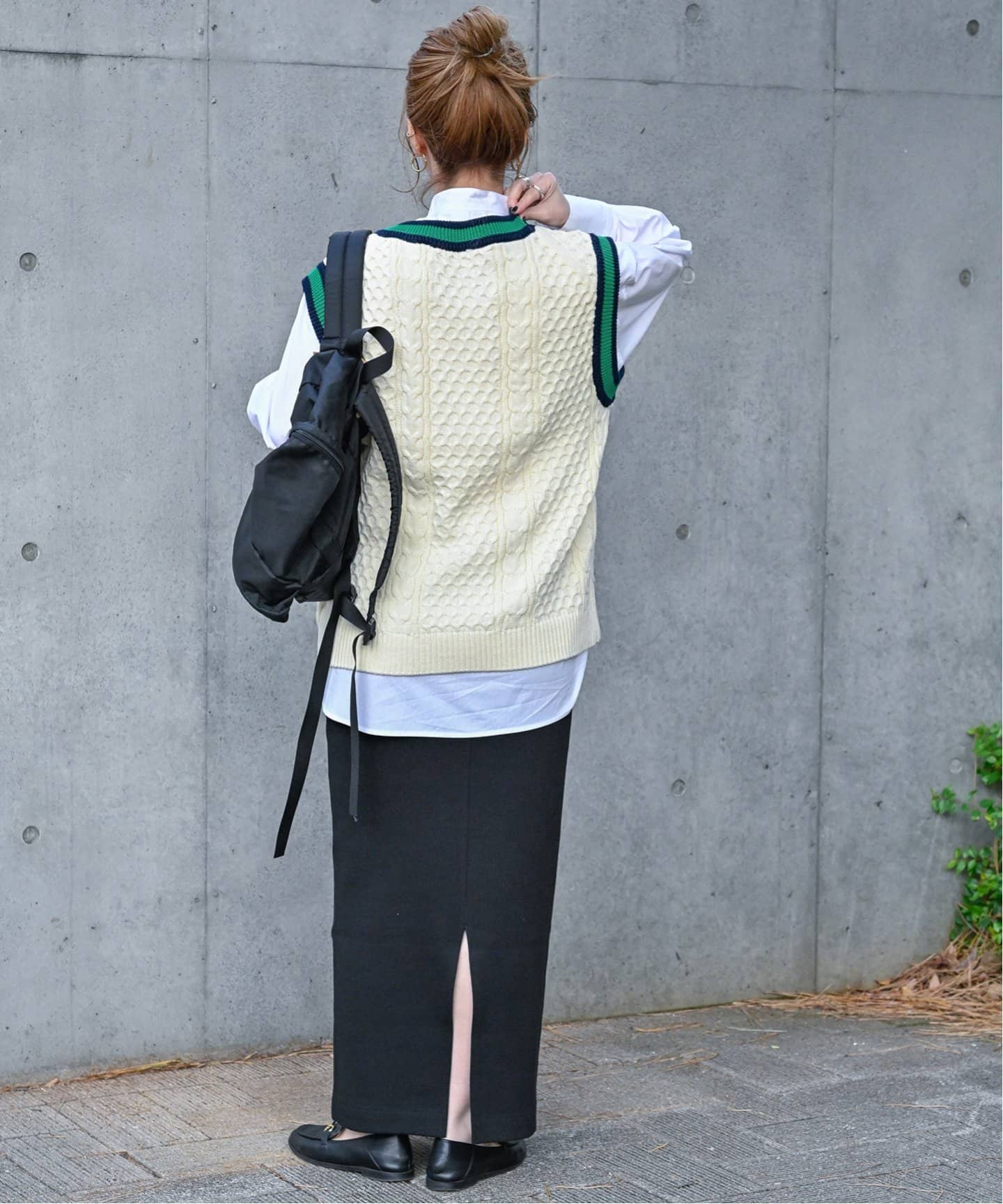 SlowGun&Co スロウガン ニットベスト 黒 3 KOEISTORE ニットベスト レディース 春 夏 春夏 黒 ニット