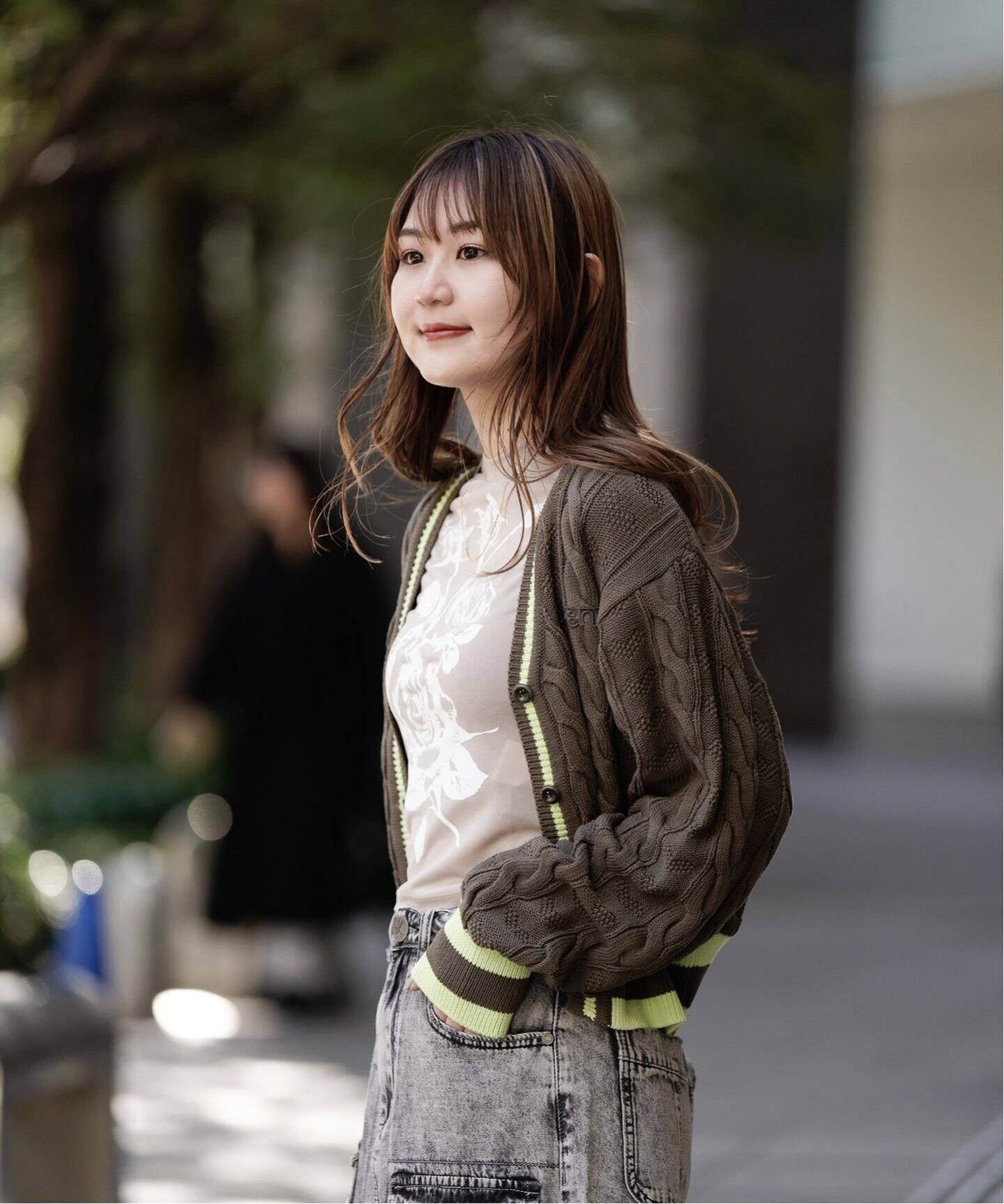 OPEN YY / オープンワイワイ】HEARTCABLE CARDIGAN