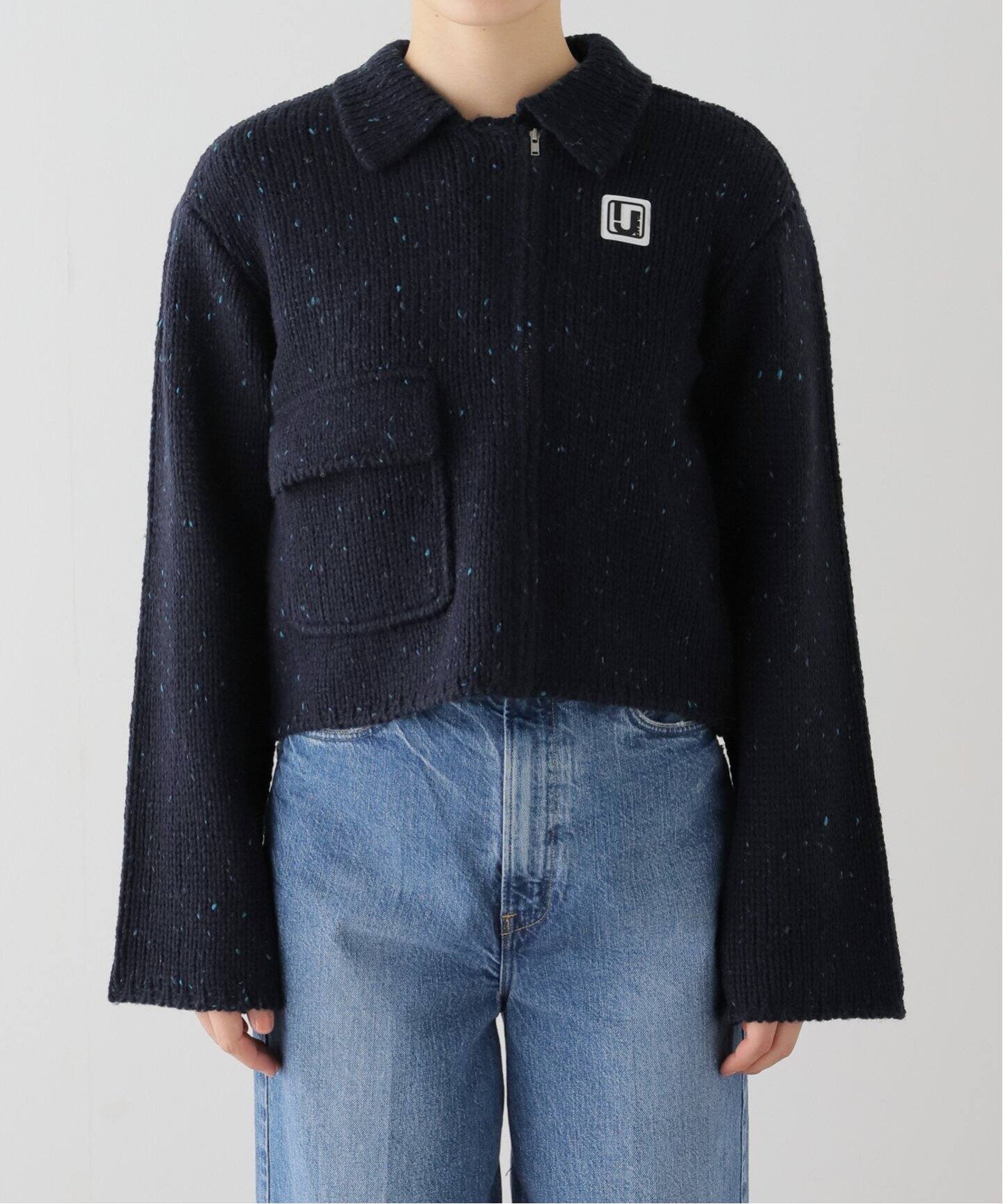 irojikake/イロジカケ POCKET KNIT JACKET（ニット／セーター）｜JOINT 