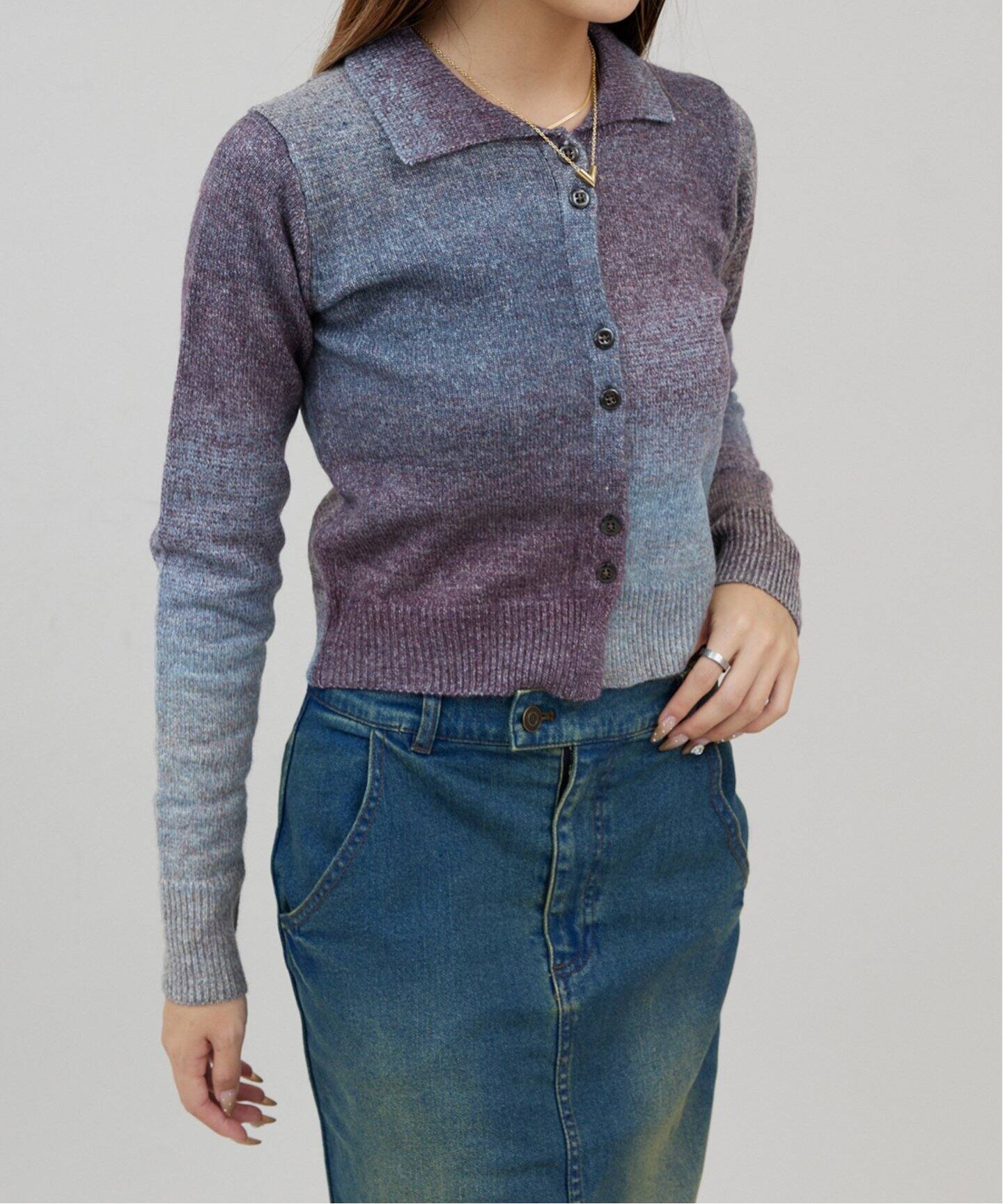 TODAYFUL / トゥデイフル Gradation Knit Shirts（ニット／セーター 