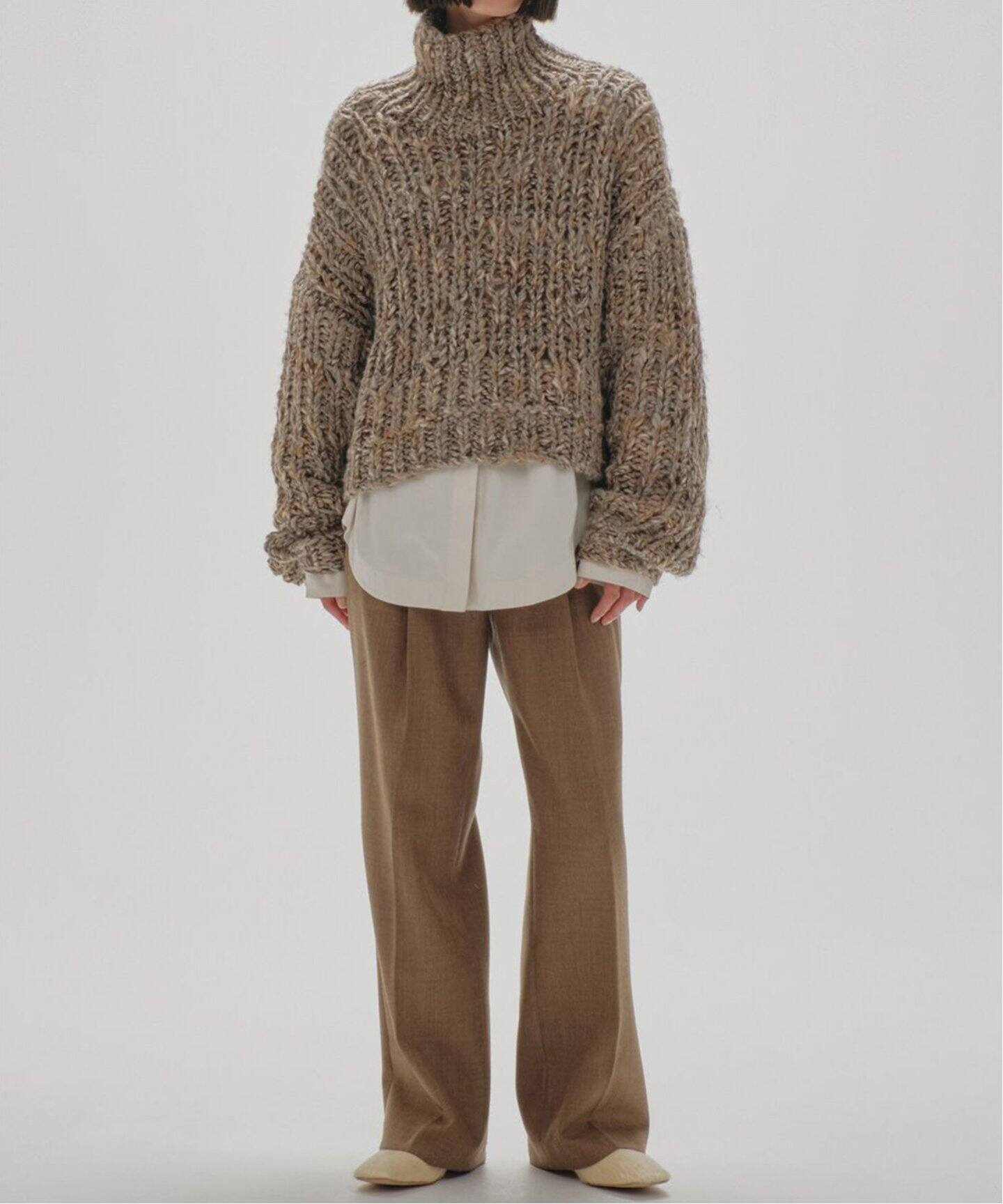 TODAYFUL / トゥデイフル Mix Turtle Handknit（ニット／セーター  