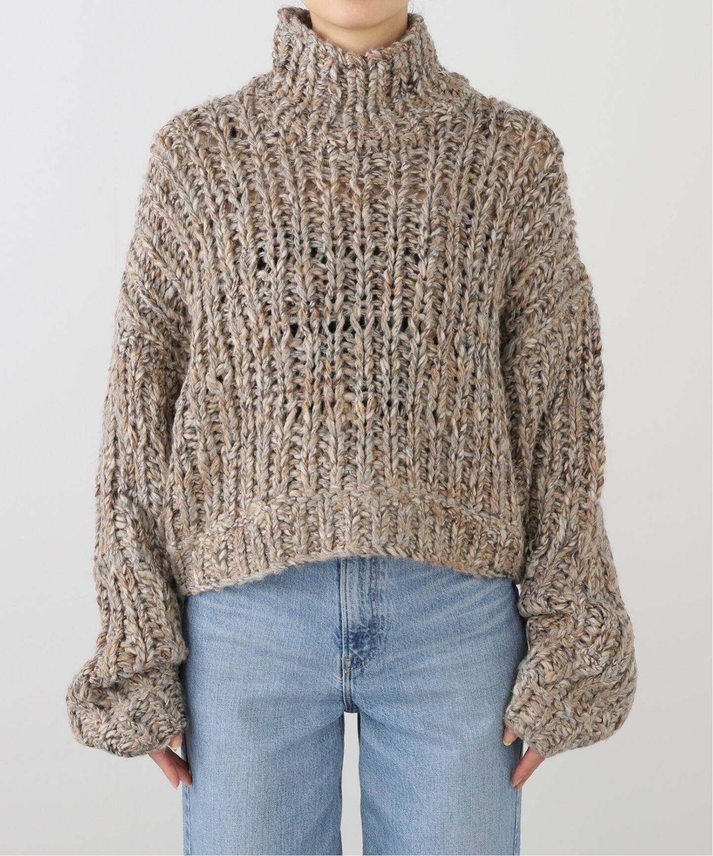 TODAYFUL / トゥデイフル Mix Turtle Handknit（ニット／セーター  