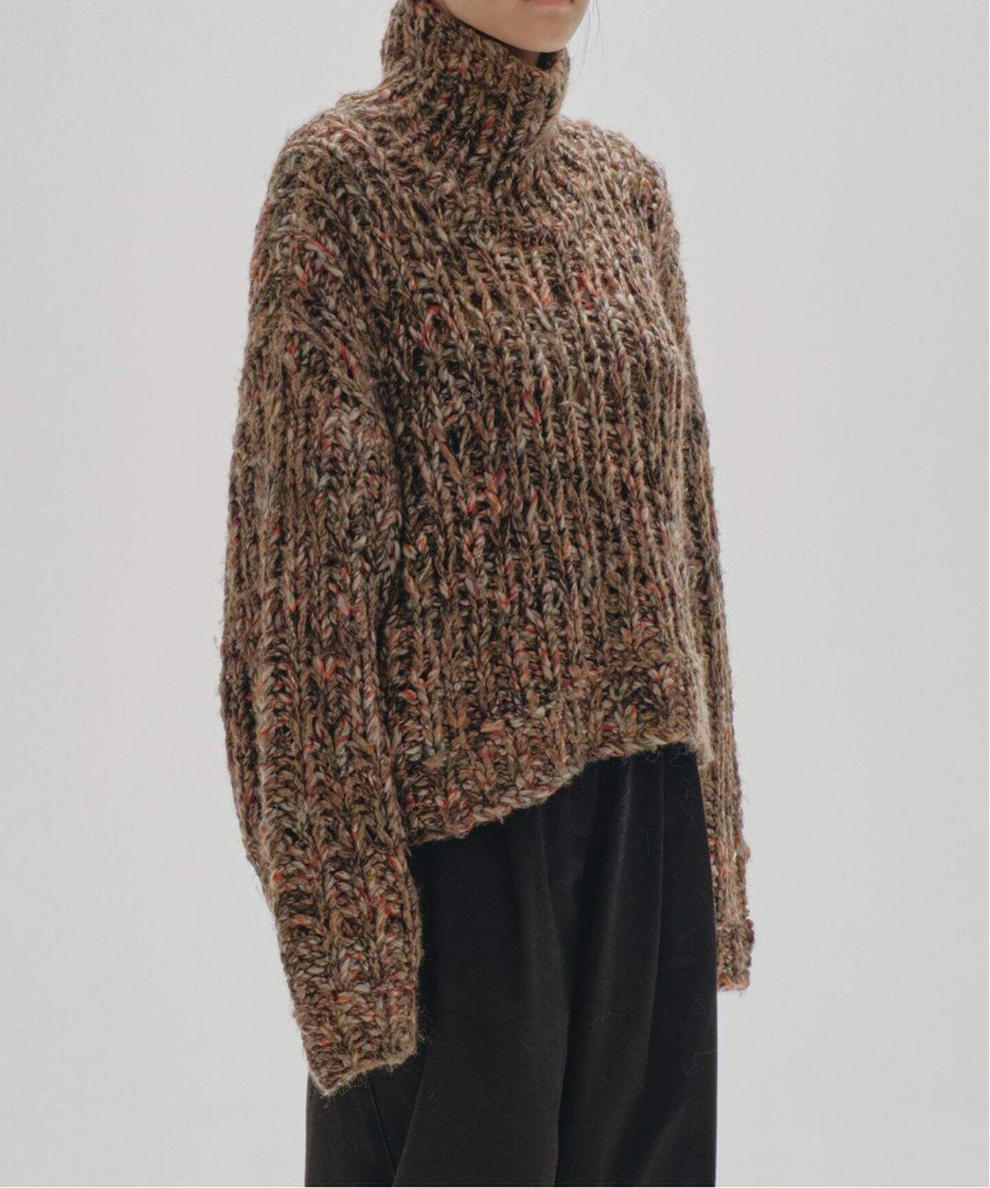 TODAYFUL / トゥデイフル Mix Turtle Handknit（ニット／セーター  