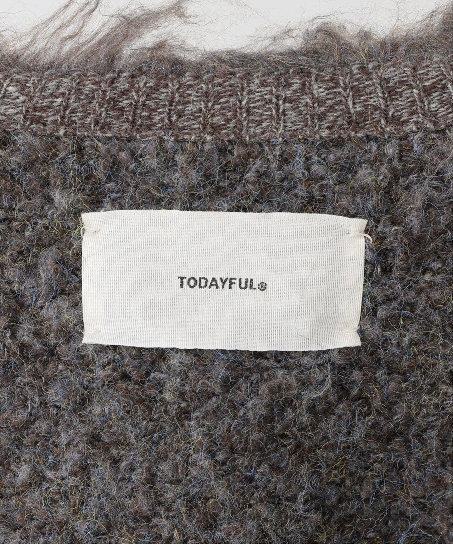 TODAYFUL / トゥデイフル Brashed Mix Cardigan（カーディガン 