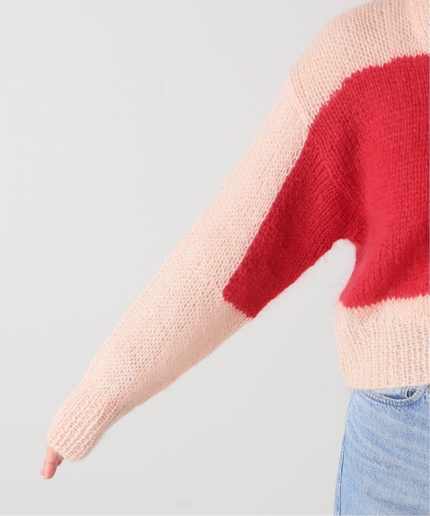 NOMA t.d. / ノーマティーディー ハンドニットモヘア混カーディガン 