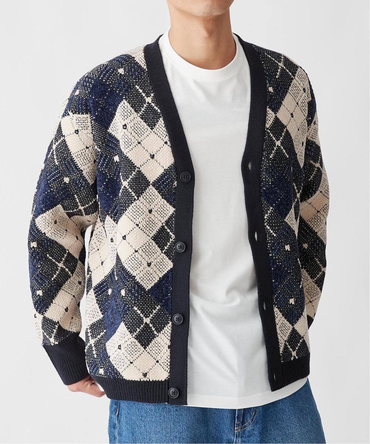 【チャーハン】カーディガン CRH MALL ジャガードカーディガン（カーディガン）｜B.C STOCK