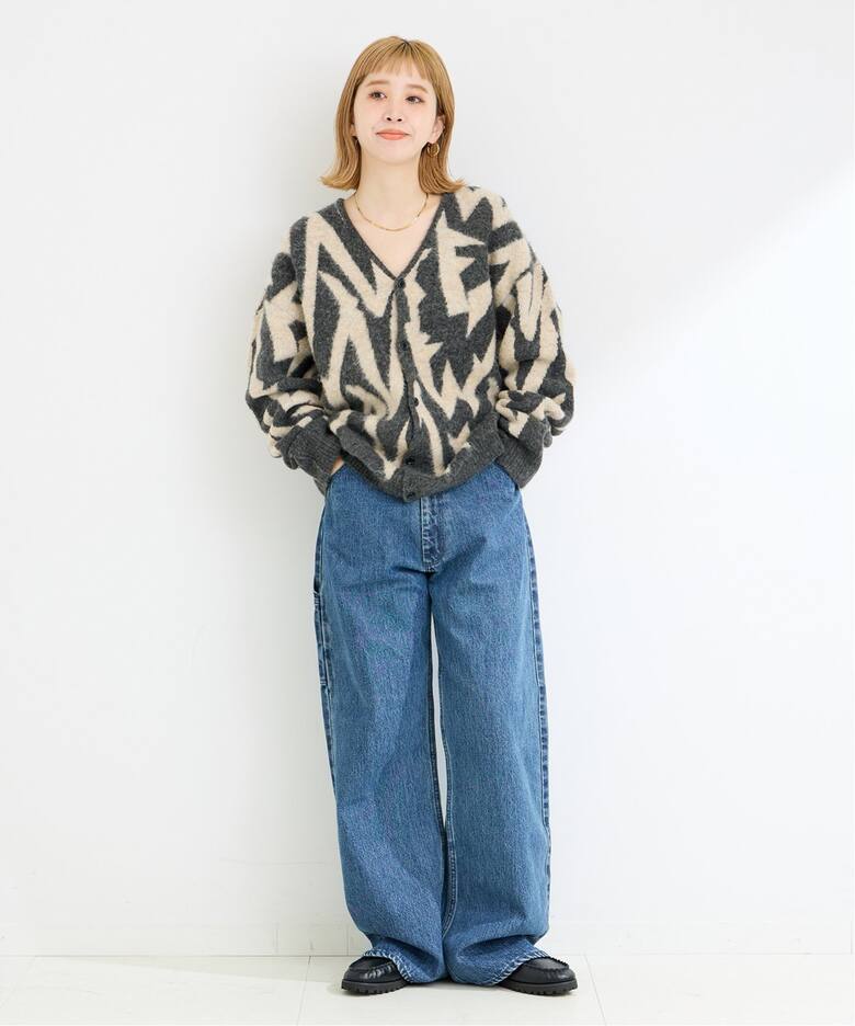 CRH MOHAIR BLEND JQD カーディガン（カーディガン）｜B.C STOCK（ベー 