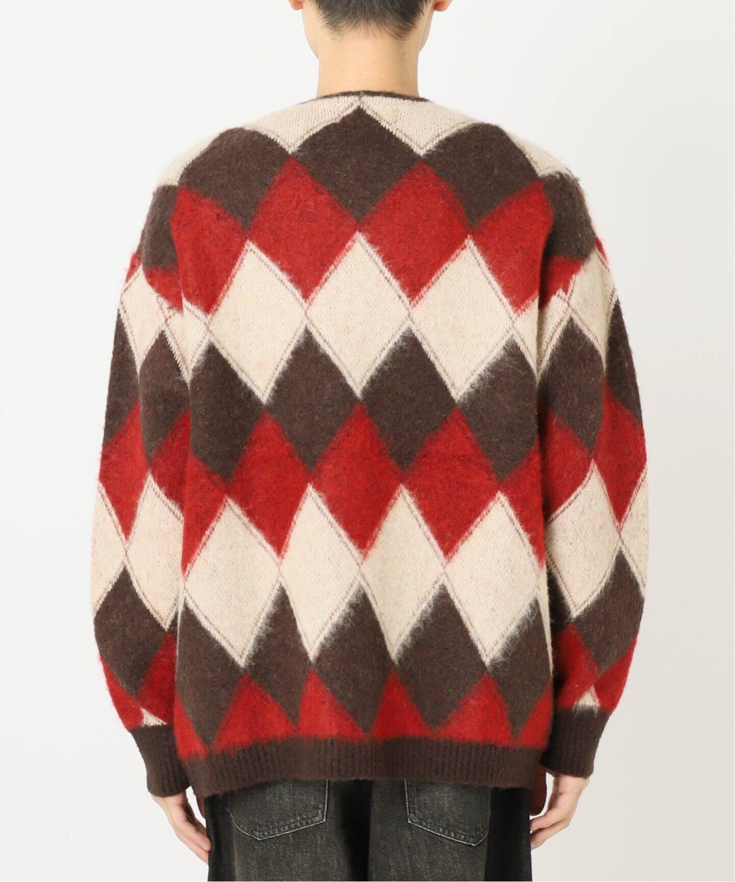 はる　30枚 CRH MOHAIR BLEND JQD カーディガン（カーディガン）｜B.C STOCK