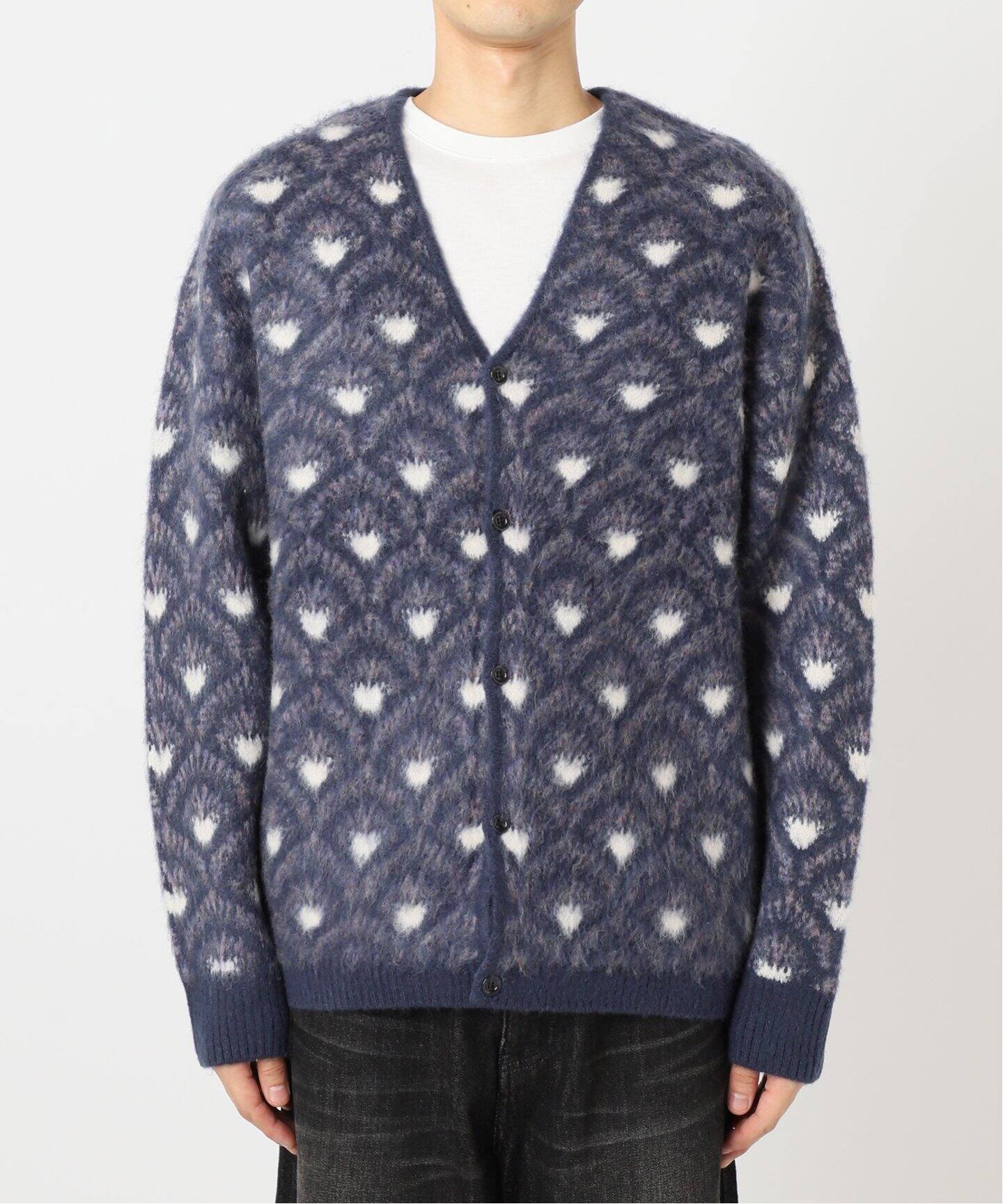CRH MOHAIR BLEND JQD カーディガン（カーディガン）｜B.C STOCK