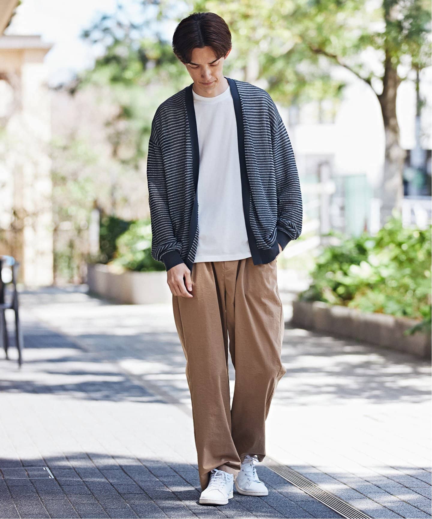 OPENWORK BORDER 2IN SET（ニット／セーター）｜B.C STOCK（ベー