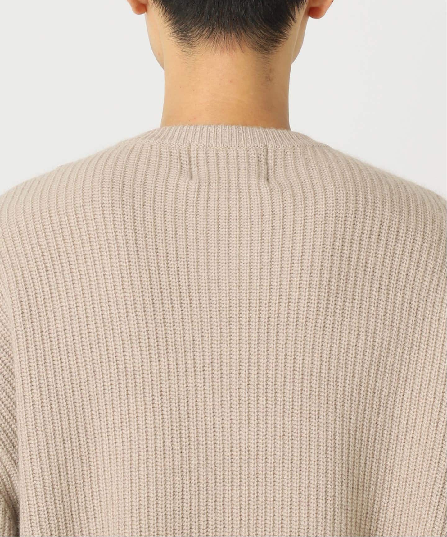 【レア】DIESEL ベージュ プリントヘンリーネックセーター SOFT ANGORA BLEND アゼヘンリーネックニット（ニット／セーター