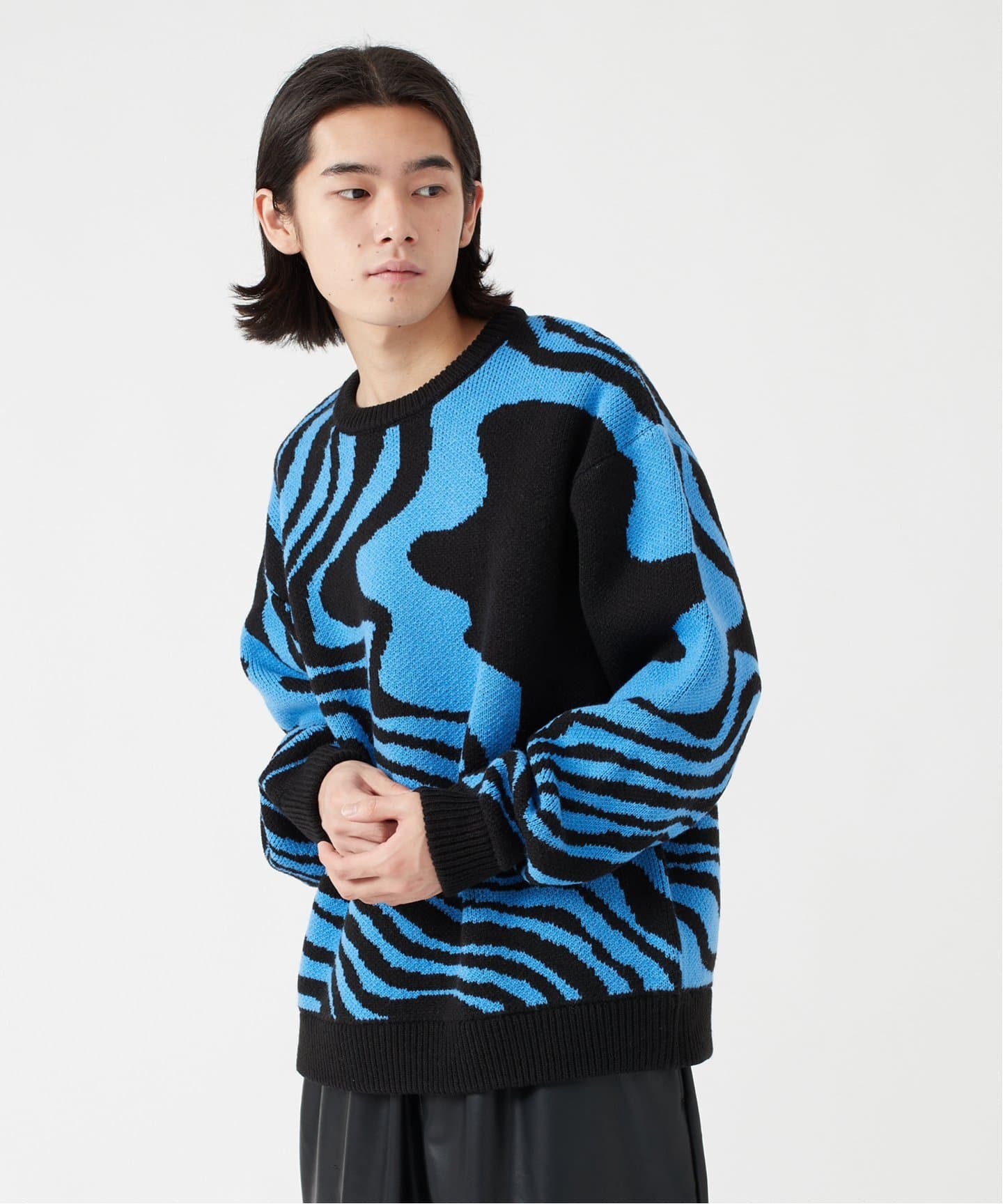 WORMHOLE SWEATER（ニット／セーター）｜B.C STOCK（ベーセーストック
