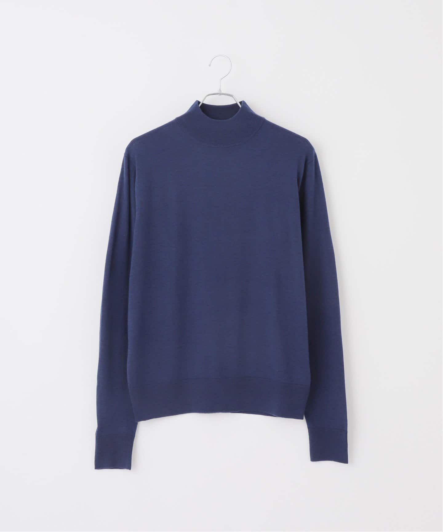 WOOL BLEND YARN モックネックニット（ニット／セーター）｜B.C