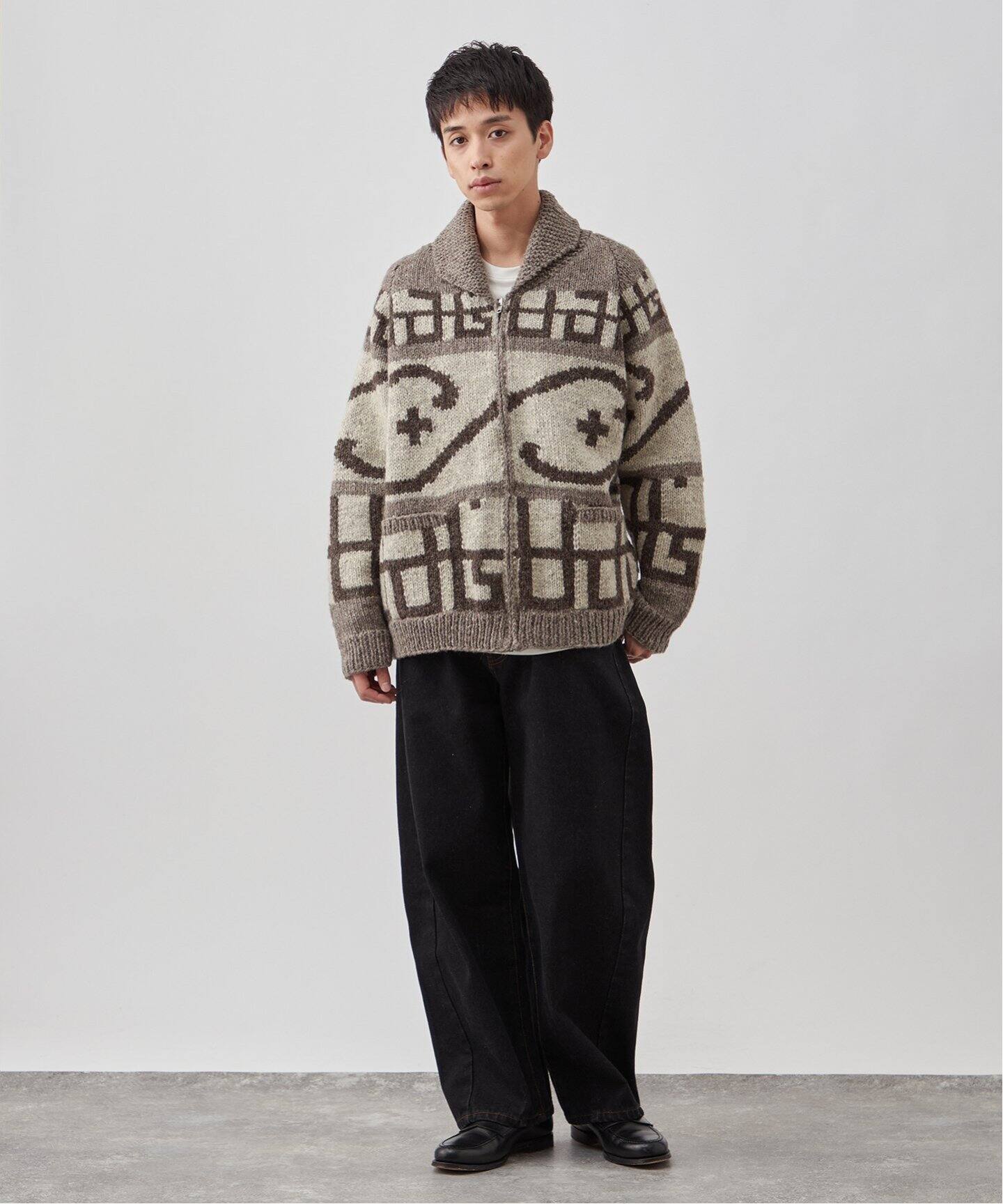 ThatsthaT】ハンドカウチンセーター（ニット／セーター）｜B.C STOCK  