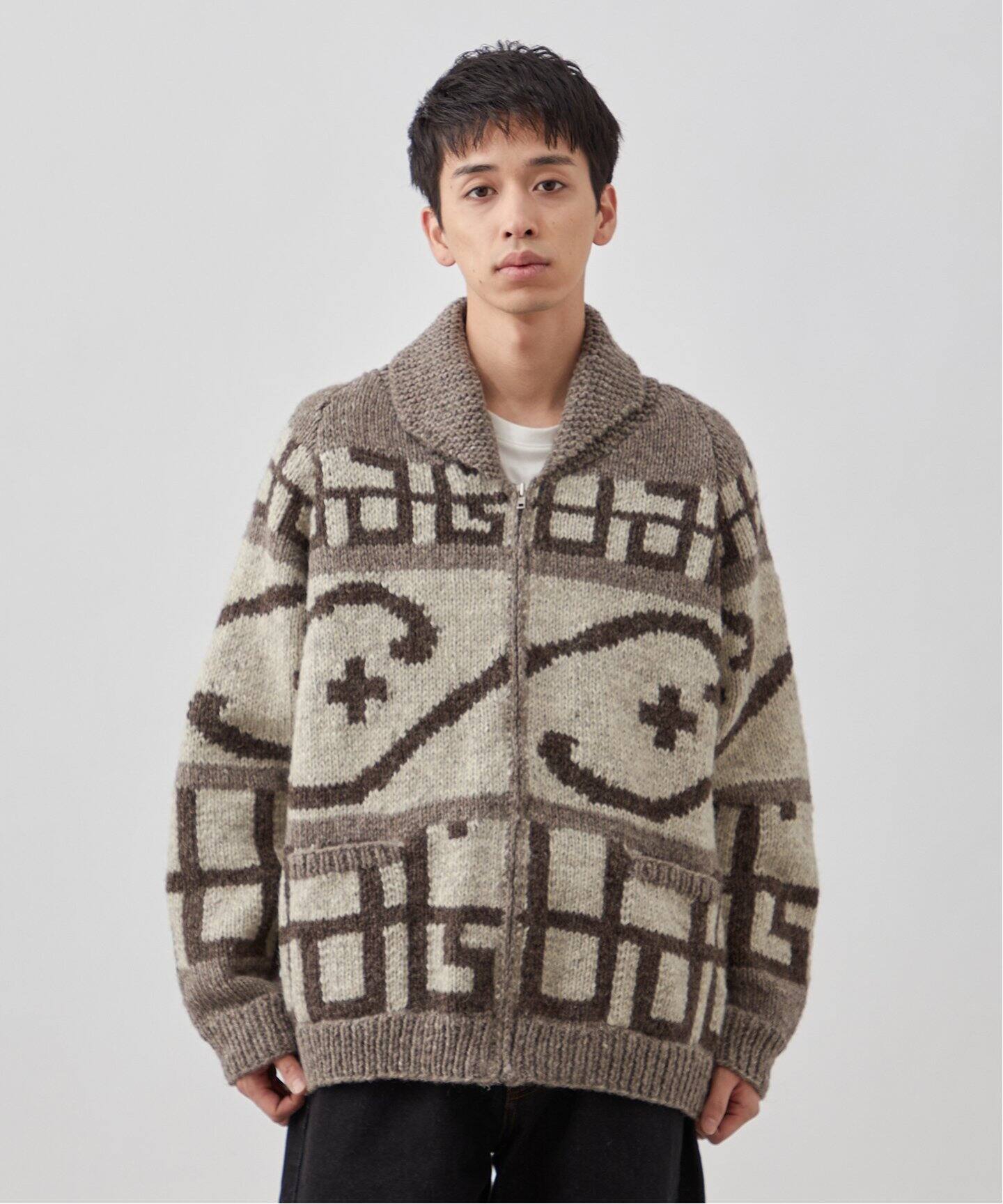 ThatsthaT】ハンドカウチンセーター（ニット／セーター）｜B.C STOCK  