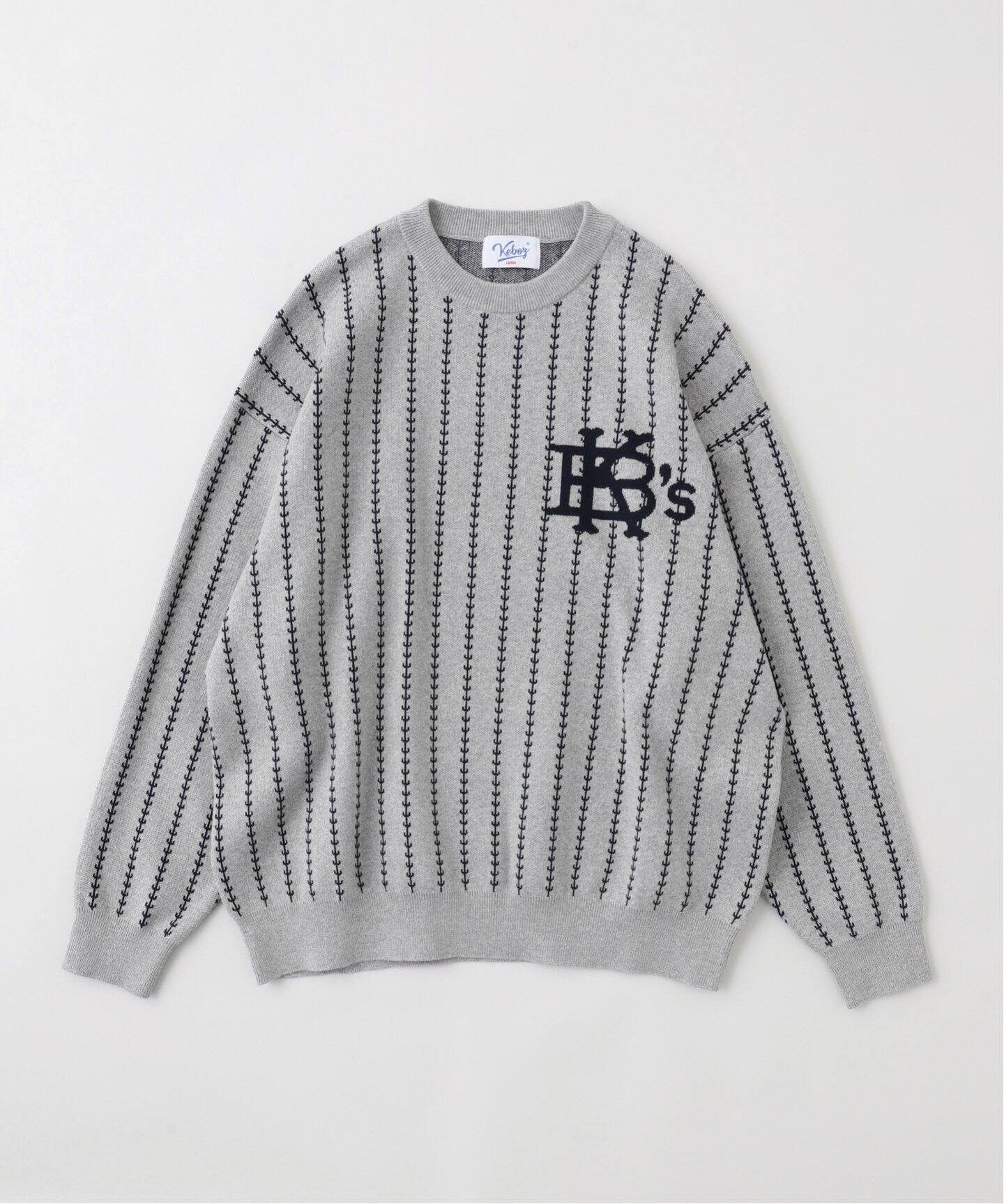 KEBOZ/ケボズ EFG STRIPE KNIT CREWNECK（ニット／セーター）｜JOINT  