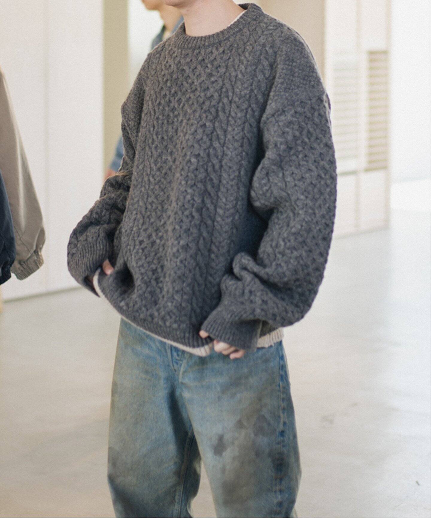 refomed / リフォメッド GUNTE KNIT SWEATER（ニット／セーター  