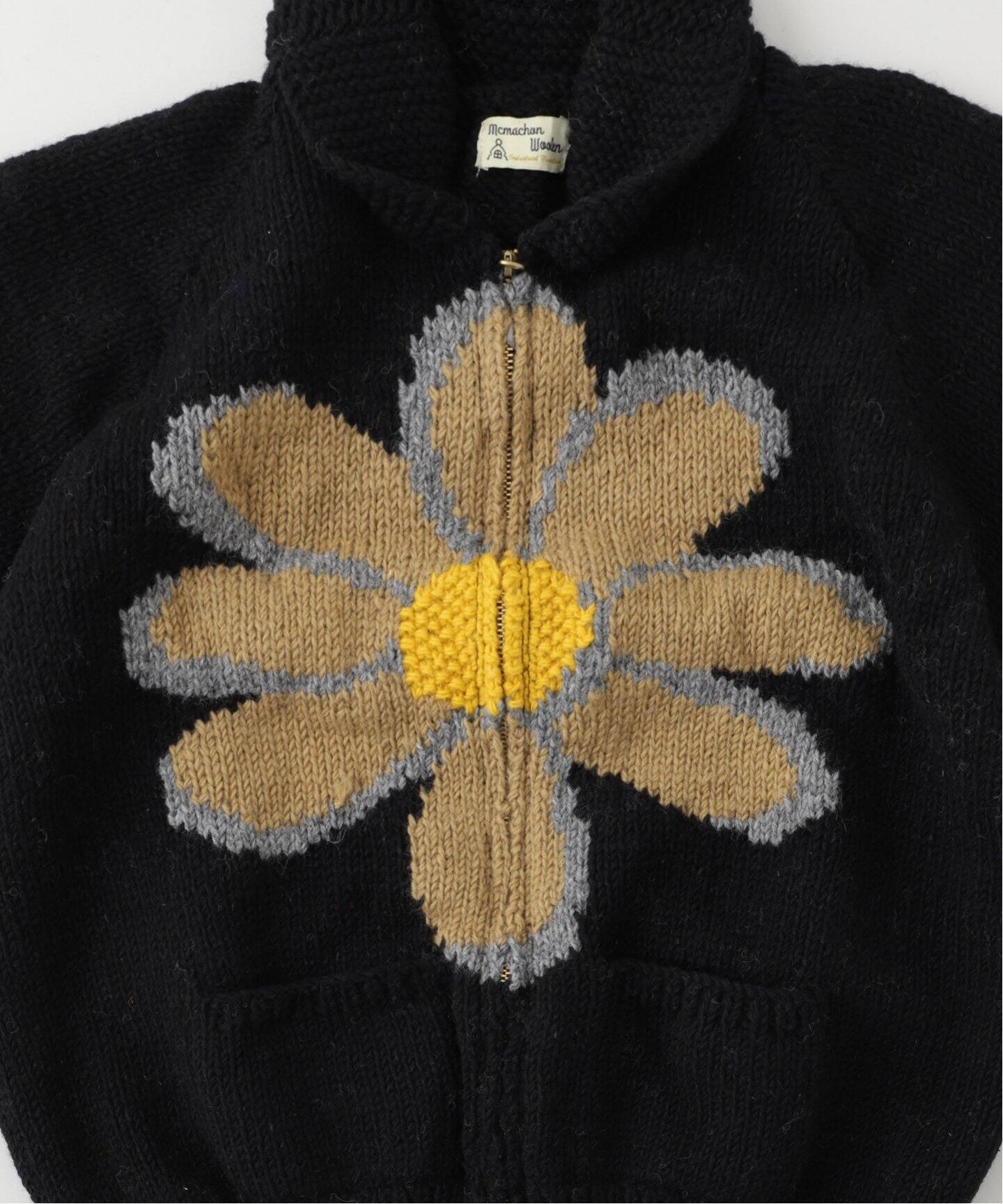 MacMahon Knitting Mills 】 +【Niche.】 Cowichan-Flowers（ニット 