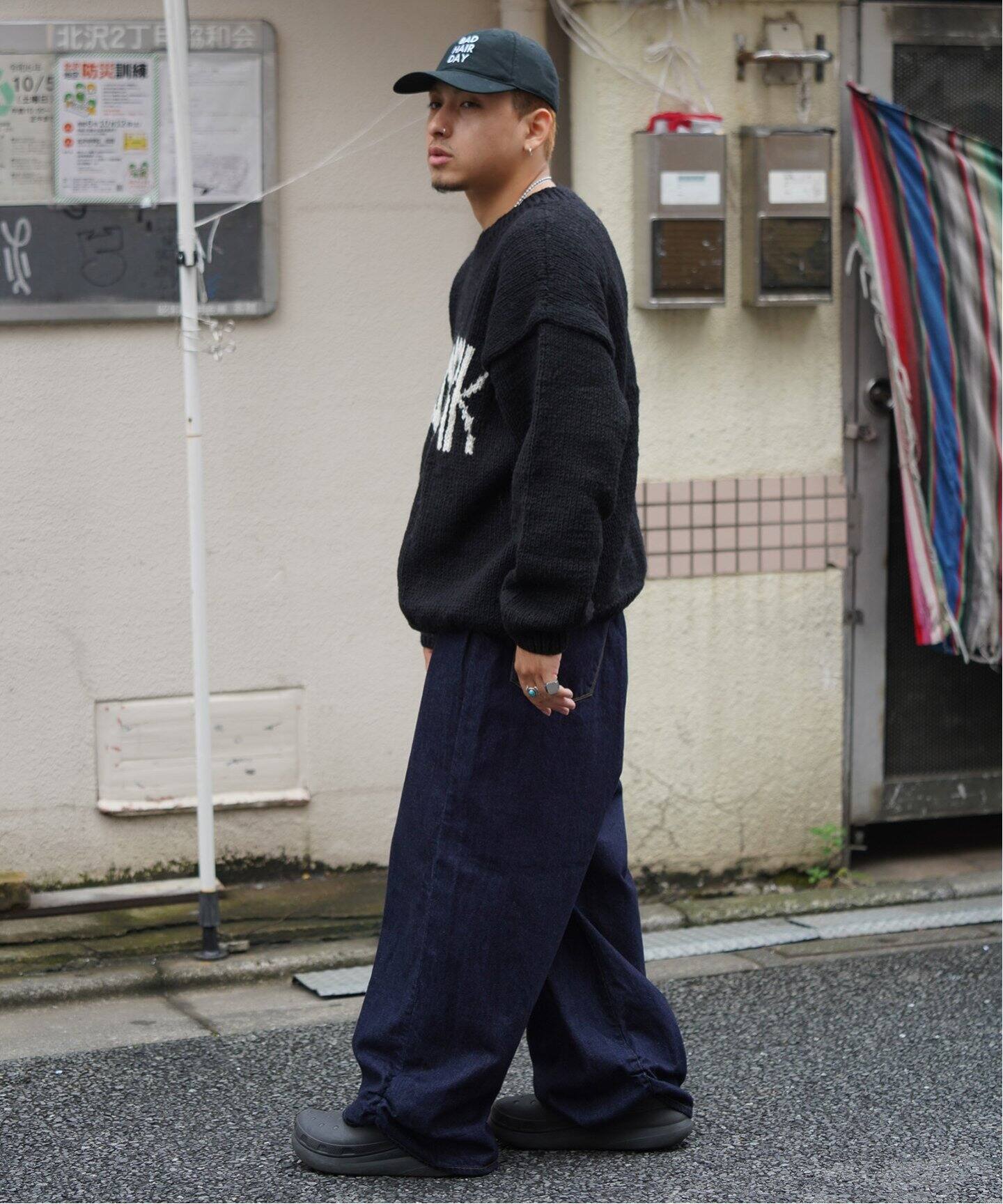 MacMahon Knitting Mills 】 +【Niche.】 Crew Neck Knit-NEW YORK 