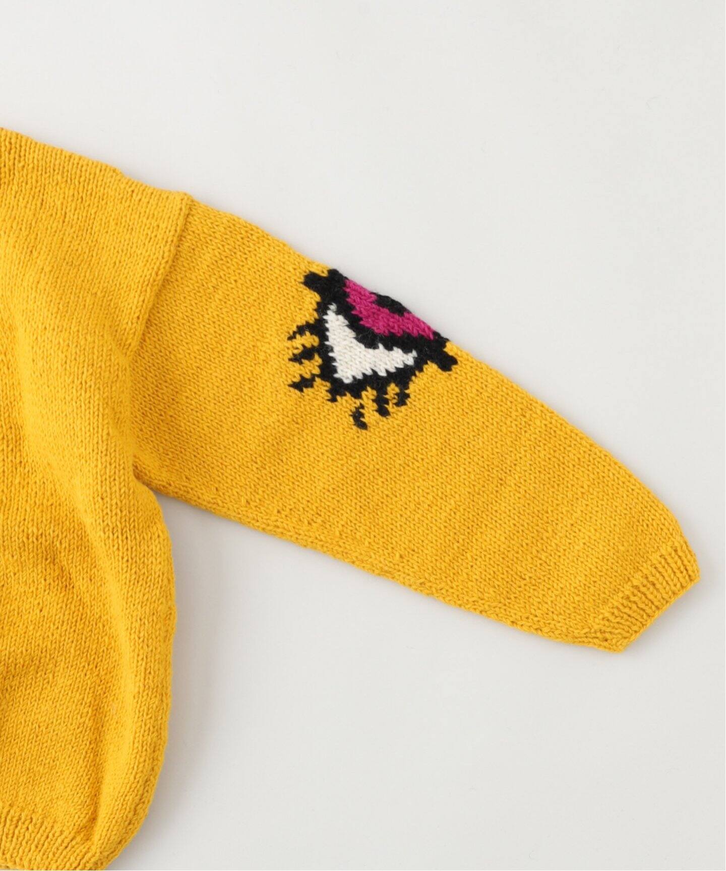 MacMahon Knitting Mills 】 +【Niche.】Crew Neck Knit-Eyes（ニット 