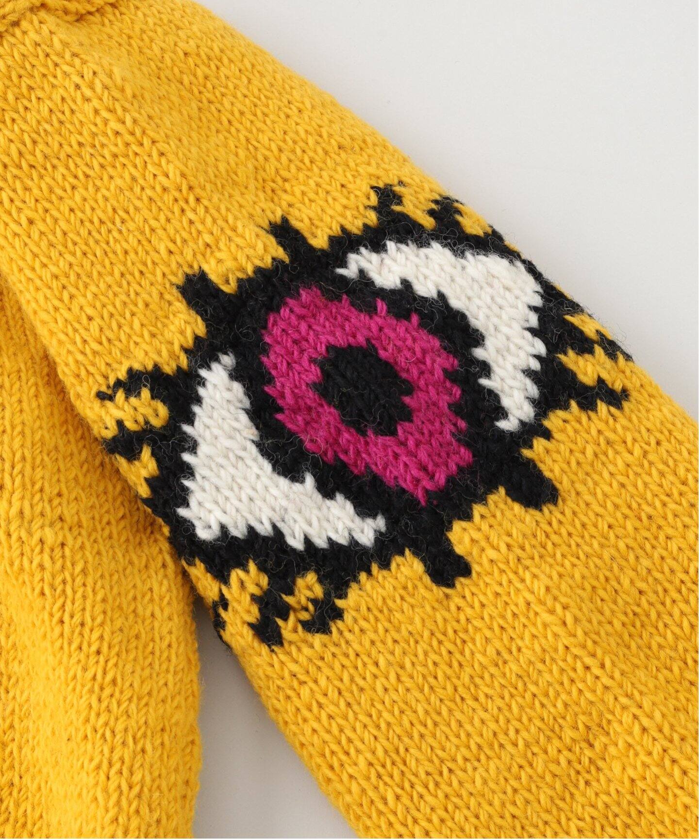 MacMahon Knitting Mills 】 +【Niche.】Crew Neck Knit-Eyes（ニット 